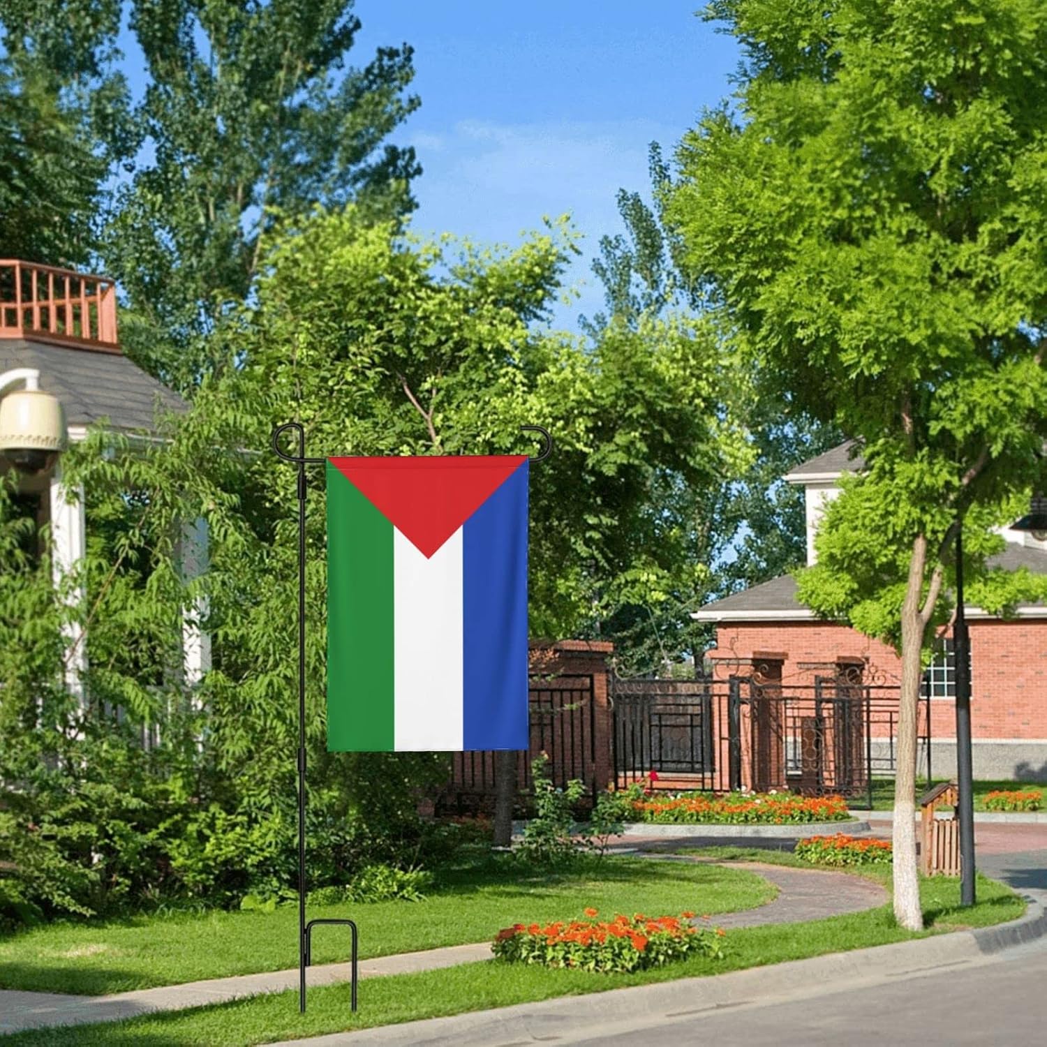 Bandera de la Provincia de Guanacaste de doble cara de 28 x 40 pulgadas, banderas de bienvenida para exteriores, patio, césped, bandera decorativa