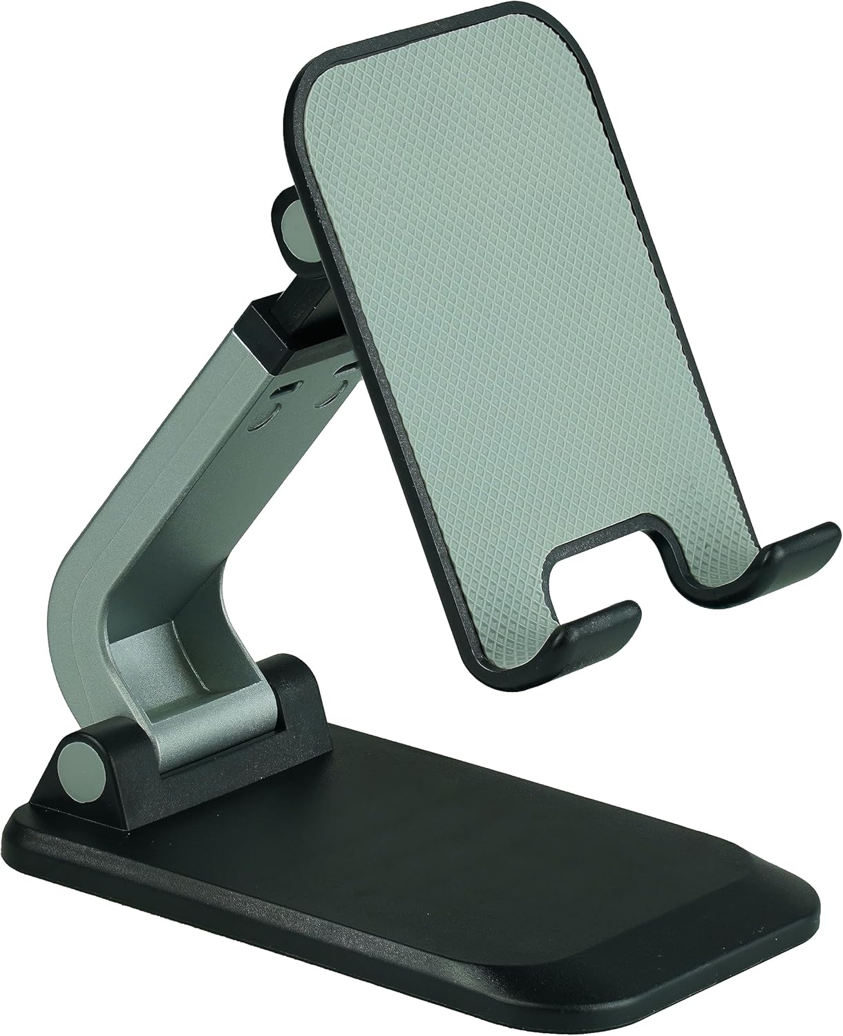 Soporte para teléfono celular, soporte de teléfono celular ajustable en ángulo con almohadilla de silicona para escritorio, soporte de teléfono