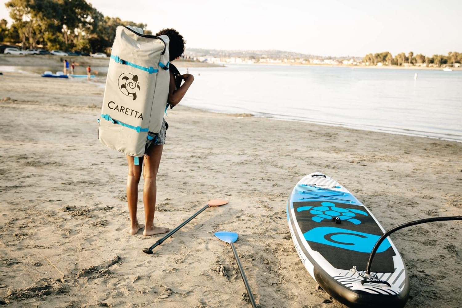 Caretta Watersports Tabla de remo standup, azul