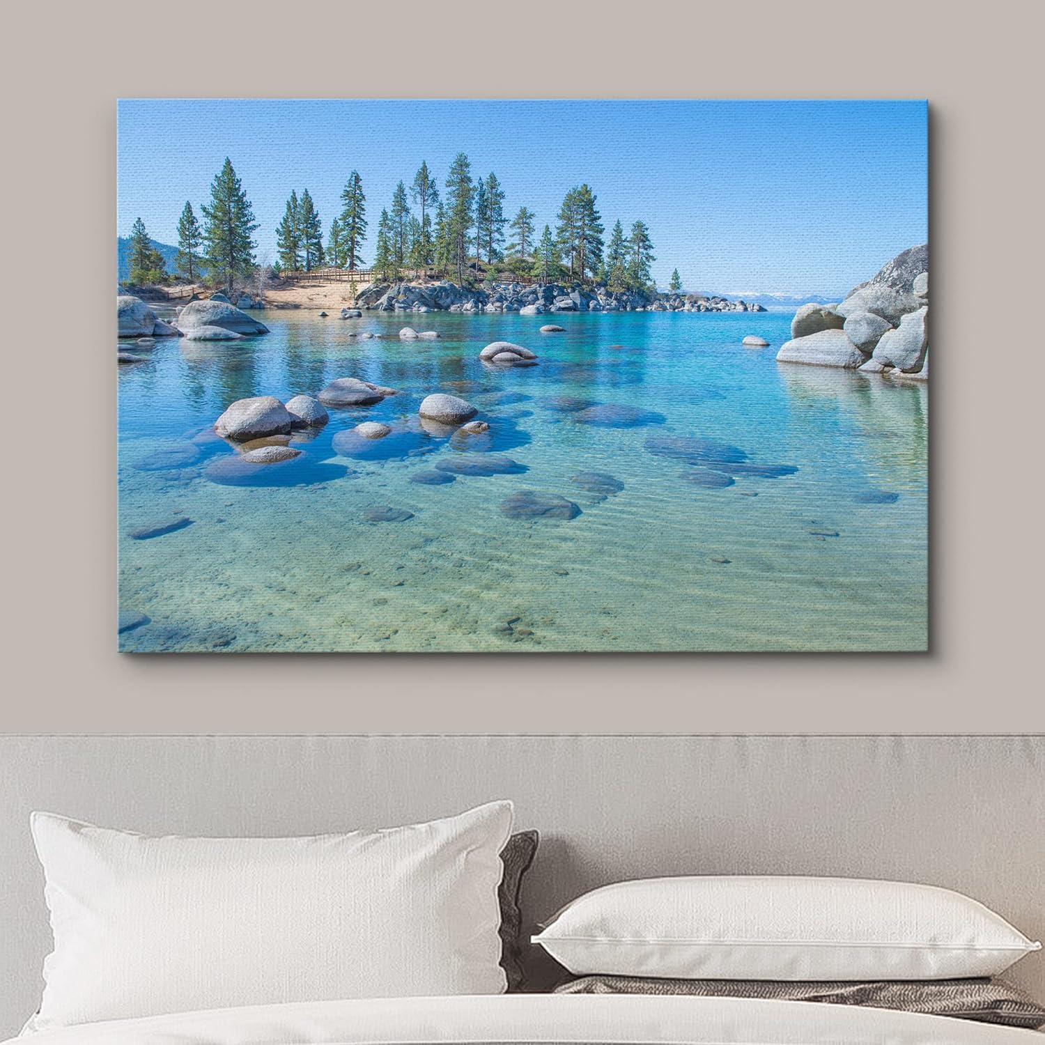 WTD – Lienzo decorativo para pared, diseño de Giclee, 12″ x 18″