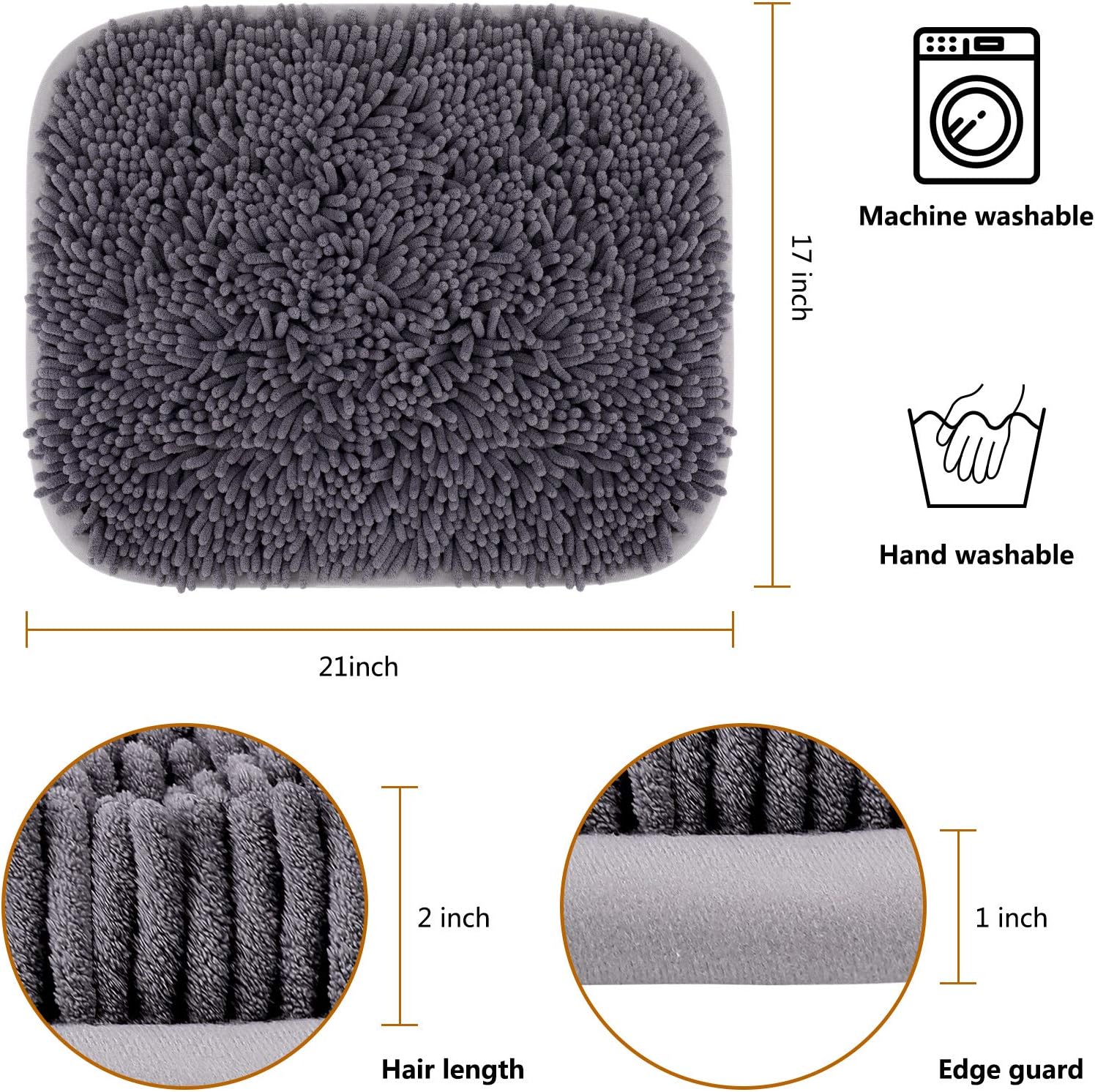 RUNDA Snuffle Mat – Alfombrilla para perros, 17 x 21 pulgadas, juego de alimentación interactivo para el aburrimiento, fomenta las habilidades