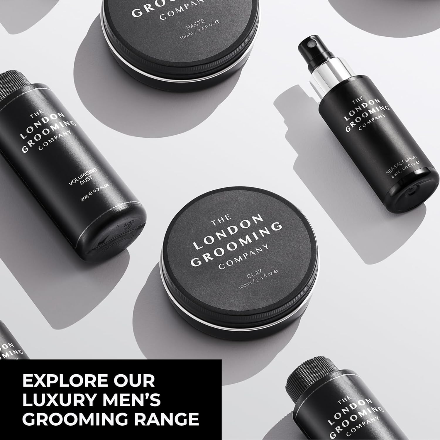 The London Grooming Company Champú para cabello y barba de aceite de argán  Sin sulfato  Todo tipo de cabello  8.8 onzas líquidas (8.5 fl oz)