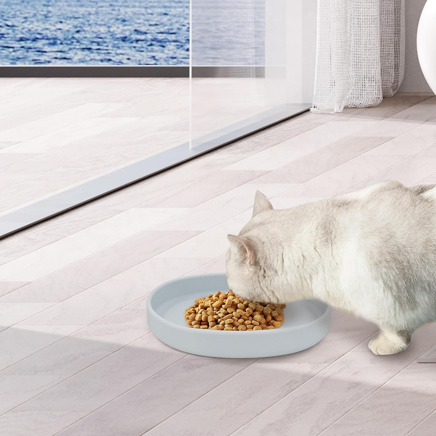 bebeibon Cuencos de silicona para perros, cuencos antideslizantes para comida para perros, cuencos para alimentación de gatos, cuenco para mascotas