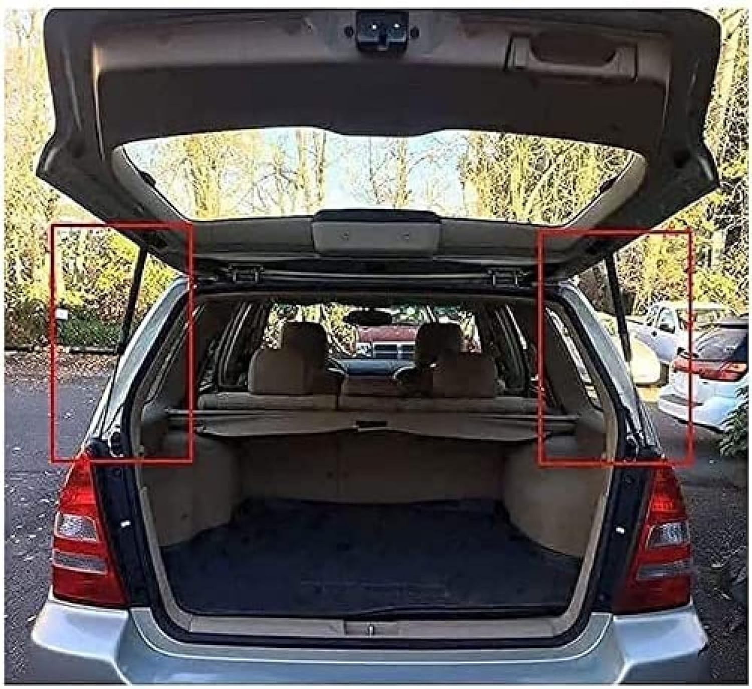 Soporte de elevación para maletero de maletero para maletero de portón trasero, para Nissan X-Trail T31 2007 2008 2009 2010-2013 Escotilla trasera