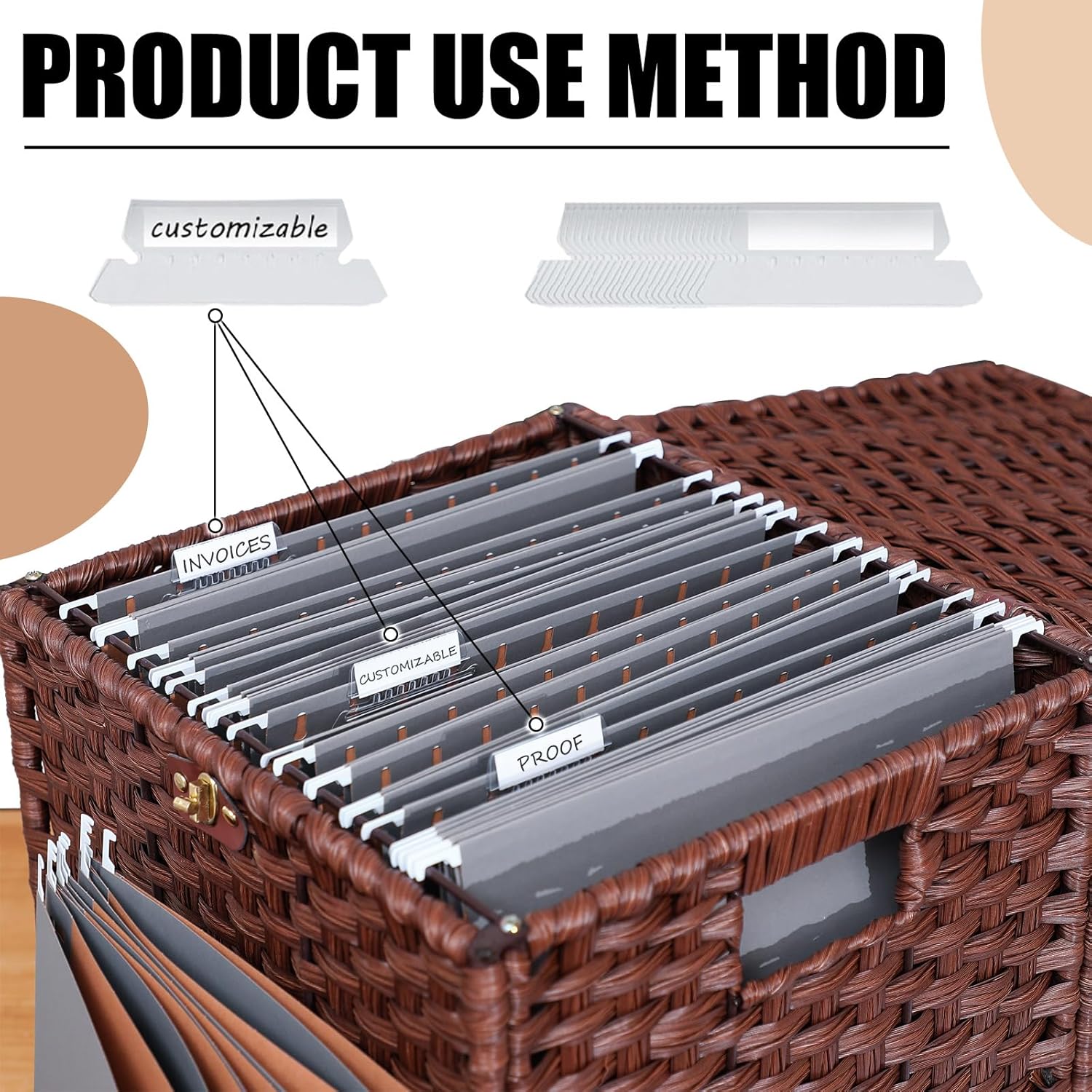 100 carpetas colgantes de capacidad extra, tamaño carta, a granel, resistente, extensión, carpetas colgantes reforzadas de 9.06 x 11.81 pulgadas con