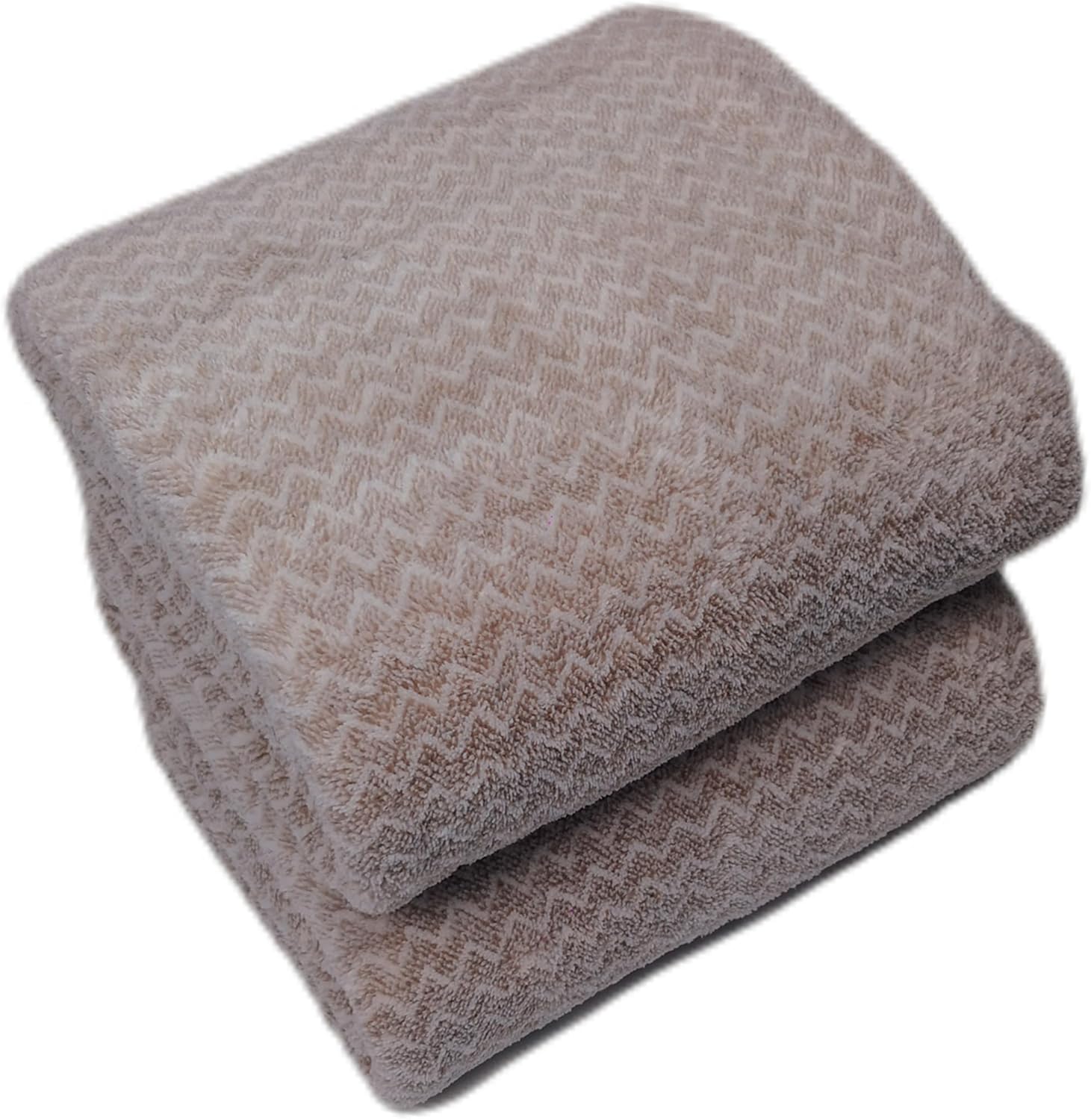 Toallas de baño de microfibra, paquete de 2 toallas ligeras, súper esponjosas y de secado rápido para viajes, fitness y yoga (28 x 55 pulgadas,