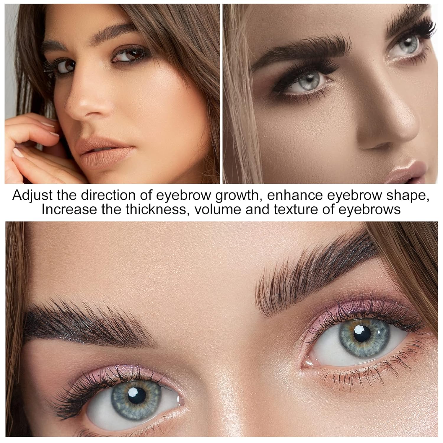 Kit de laminación de cejas, kit profesional de elevación instantánea de cejas, kit de permanente de cejas de larga duración para cejas más completas