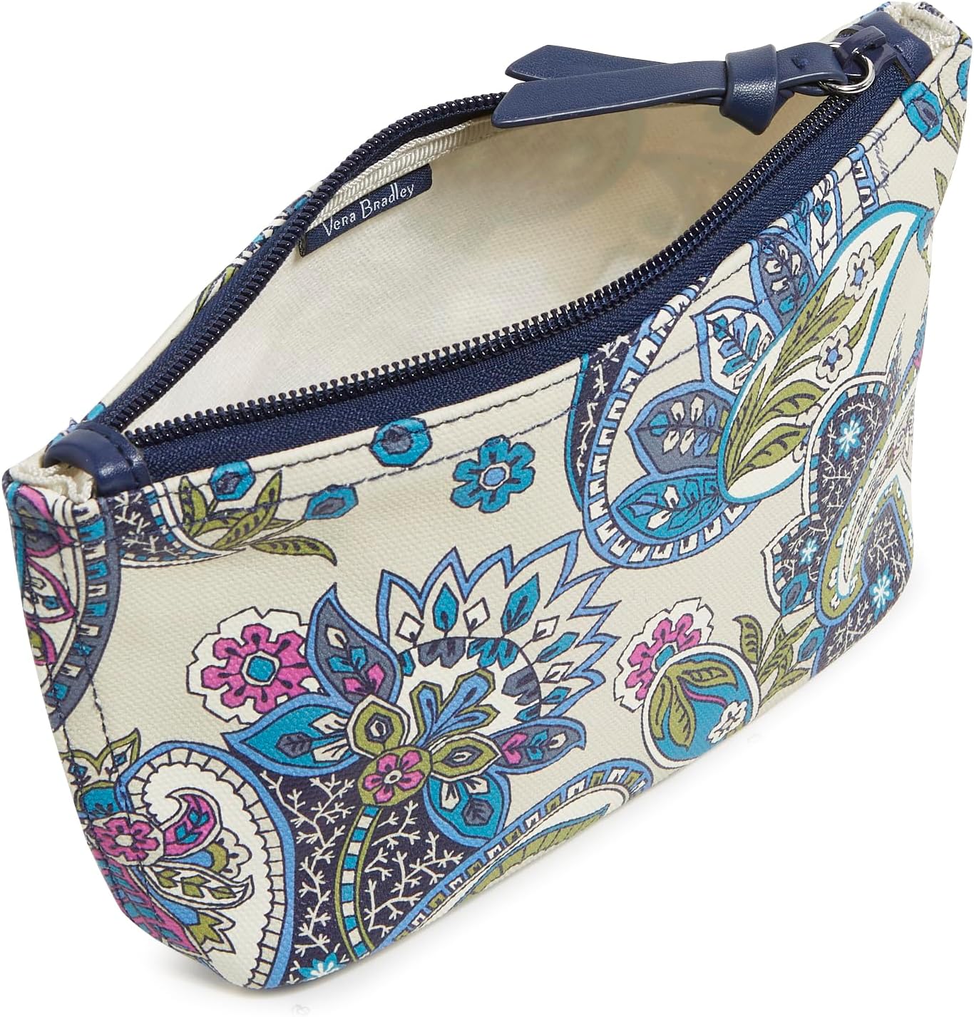 Vera Bradley Bolsa pequeña organizadora de maquillaje para mujer para todos los días