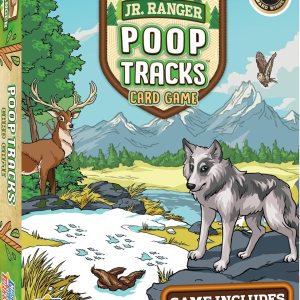 MasterPieces Juegos con licencia para niños – Jr Ranger – Poop Tracks Kids Juegos de cartas para niños y familia, para reír y aprender mediano MasterPieces Juegos con licencia para niños – Jr Ranger – Poop Tracks Kids Juegos de cartas para niños y familia, para reír y aprender mediano