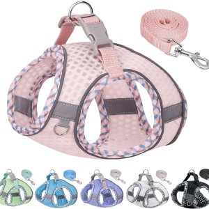 Summer Pet Supply – Arnés ajustable para perro con chaleco acolchado para climas cálidos, a prueba de escapes, ultra delgado, suave, fácil de poner, Summer Pet Supply – Arnés ajustable para perro con chaleco acolchado para climas cálidos, a prueba de escapes, ultra delgado, suave, fácil de poner,