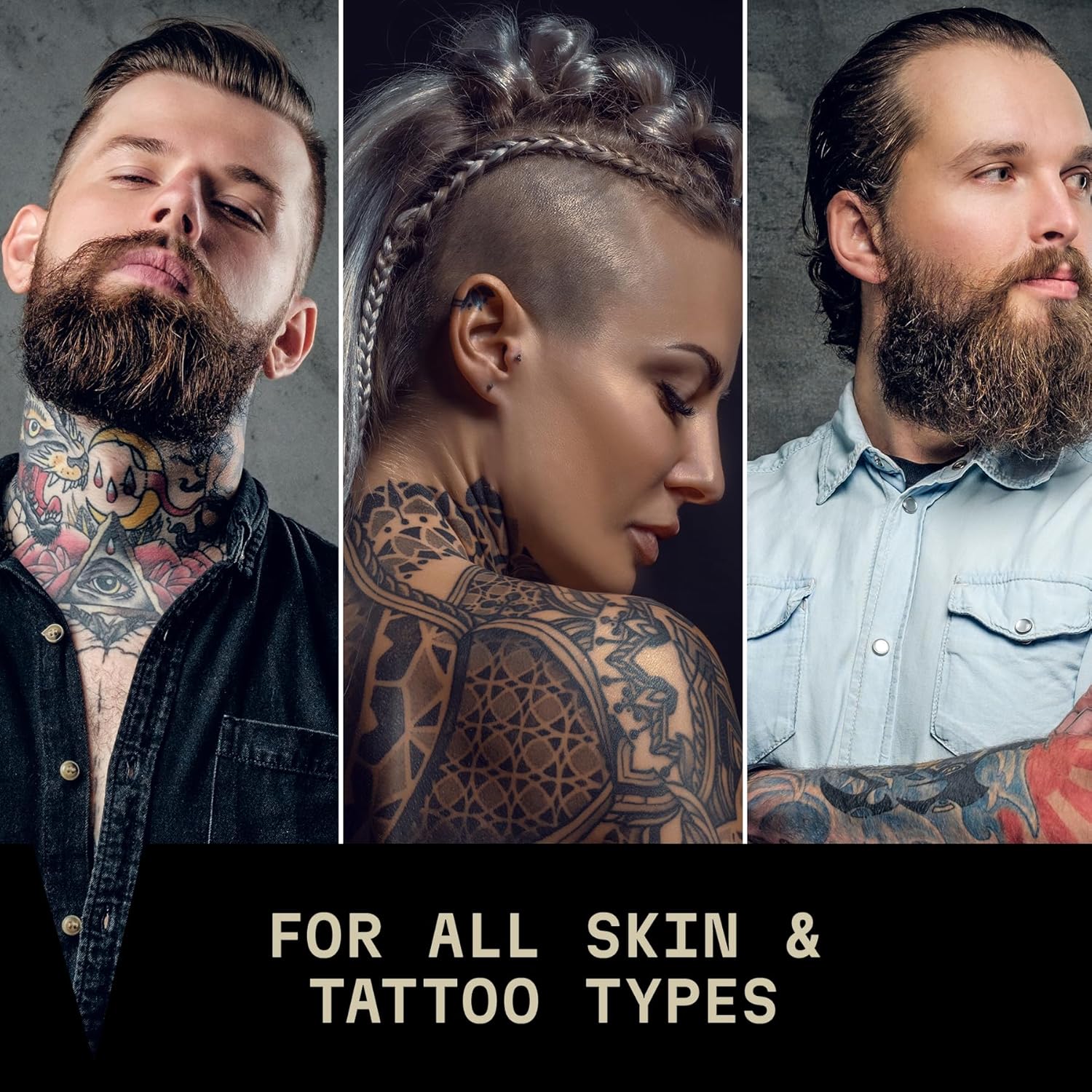 Tattoo Aftercare – Bálsamo para tatuajes con aroma a vainilla (3.5 onzas), crema de tatuaje para hidratación y curación, bálsamo de cuidado de