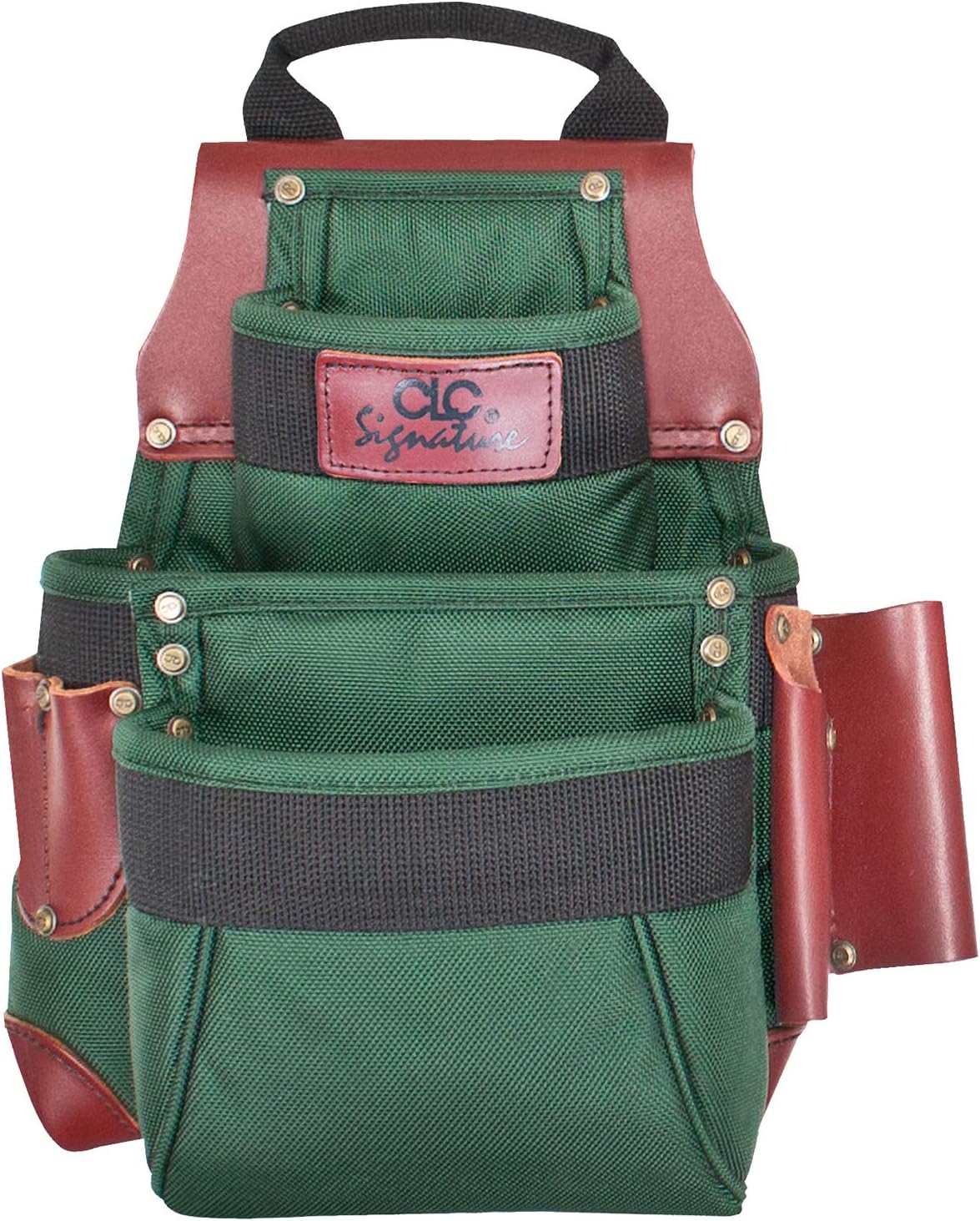 51685 Signature Elite Bolsa de nailon balístico para uñas y herramientas, 7 bolsillos
