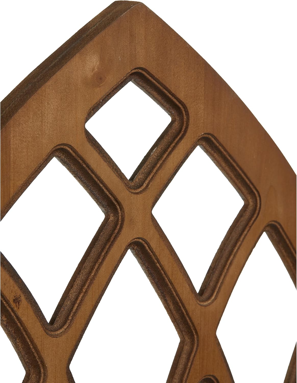 Sintosin Marcos de ventana de granja para decoración de pared de sala de estar de 20 x 32 pulgadas, marco de ventana de madera rústica arqueada