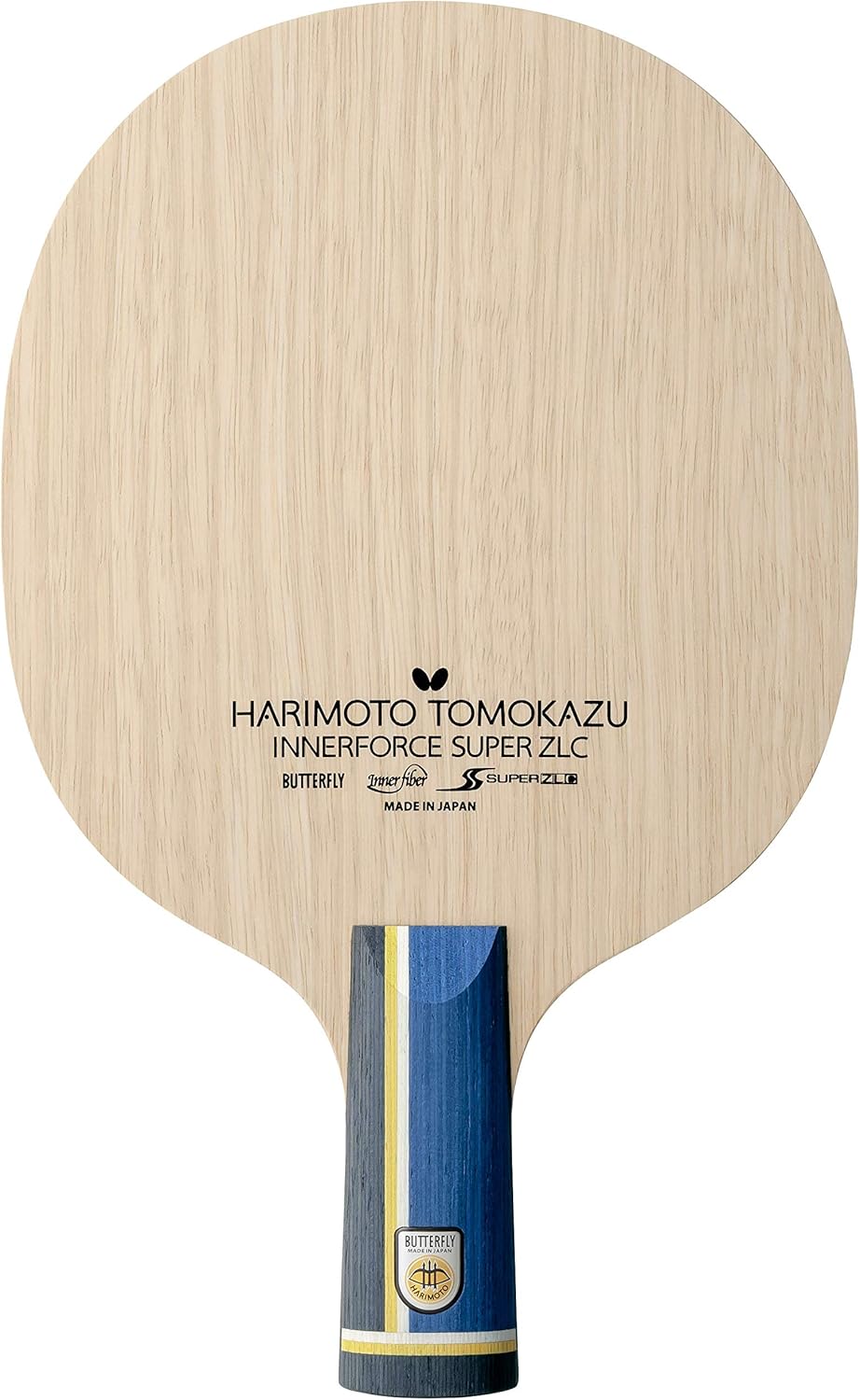 Butterfly Harimoto Innerforce Super ZLC CS – Cuchilla de tenis de mesa  Hoja de fibra de carbono Super ZLC  Hoja profesional de tenis de mesa  Mango