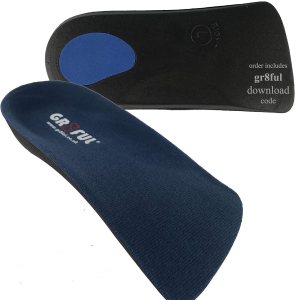 gr8ful Plantillas ortopédicas para fascitis plantartendinitis de Aquiles  Longitud 34  Soporte de arco para sobrepronación y pies planos  Reduce el gr8ful Plantillas ortopédicas para fascitis plantartendinitis de Aquiles  Longitud 34  Soporte de arco para sobrepronación y pies planos  Reduce el