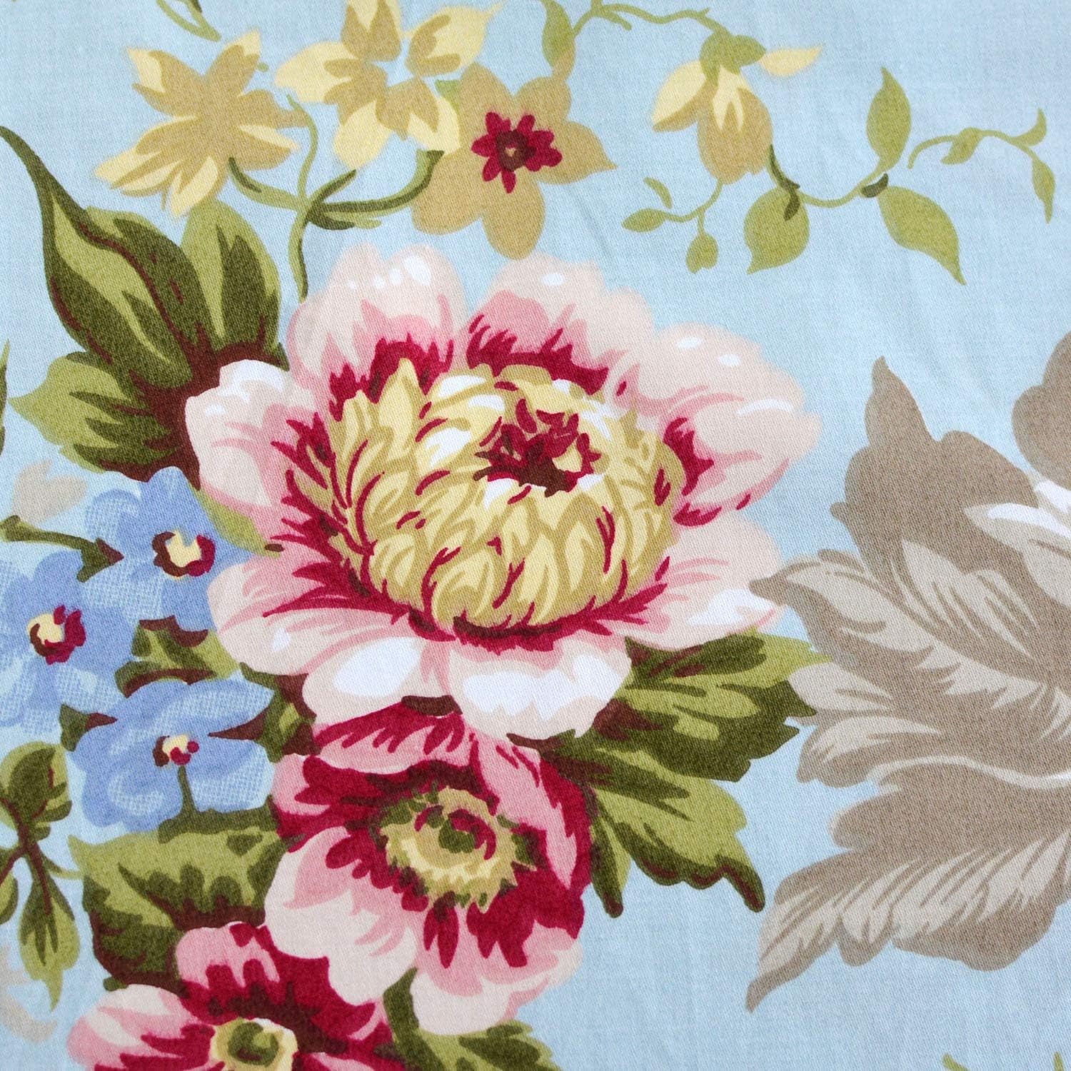 FADFAY – Textiles para el hogar, sabana floral, estilo rústico, sábanas estilo floral hermoso, para cama matrimonial, individual y queen, juego de 4