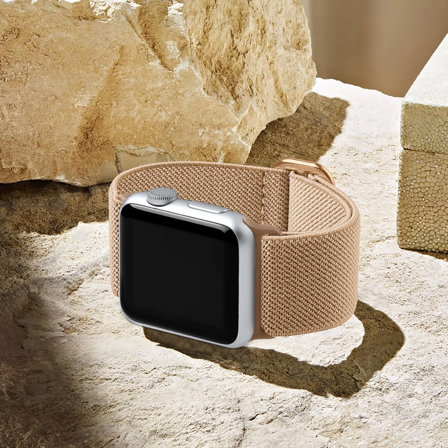 Lerobo Correa trenzada compatible con Apple Watch Series 9, 8, 7, 1.772 in, 1.614 in, Ultra 2 Band de 1.929 in, Series 6 5 4 SE 1.732 in 1.575 in