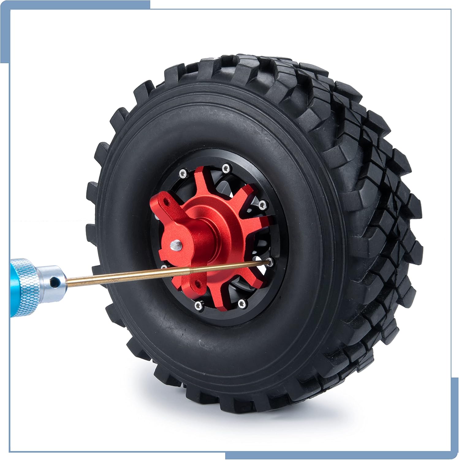 Zolikar RC Neumáticos Herramienta 1.9 Neumáticos 2.2 Neumáticos de oruga Conjunto de herramienta de instalación y extracción para 110 Escala RC