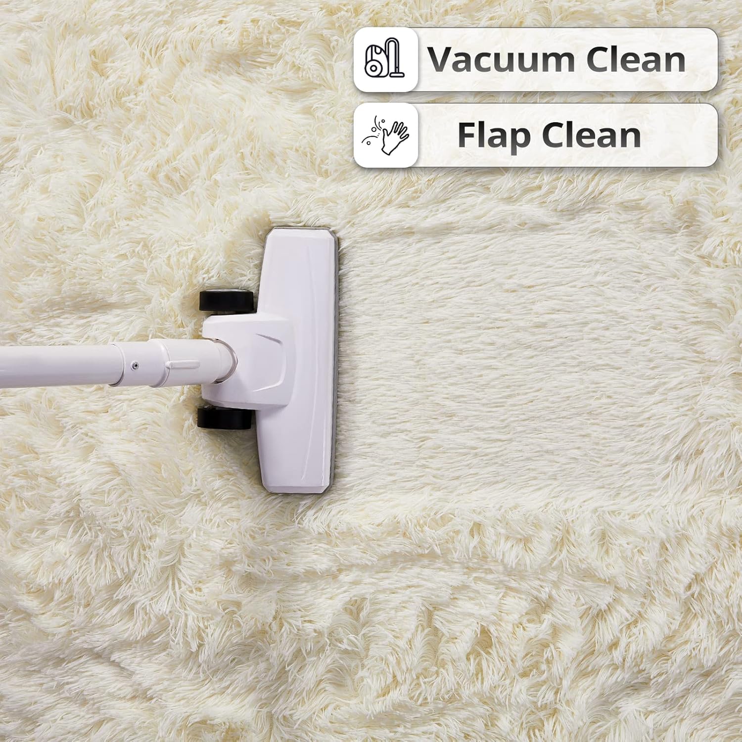 YOBATH Alfombras peludas de 5 x 7 pies para sala de estar, dormitorio, alfombras suaves y peludas para niñas y niños, para interiores, habitación