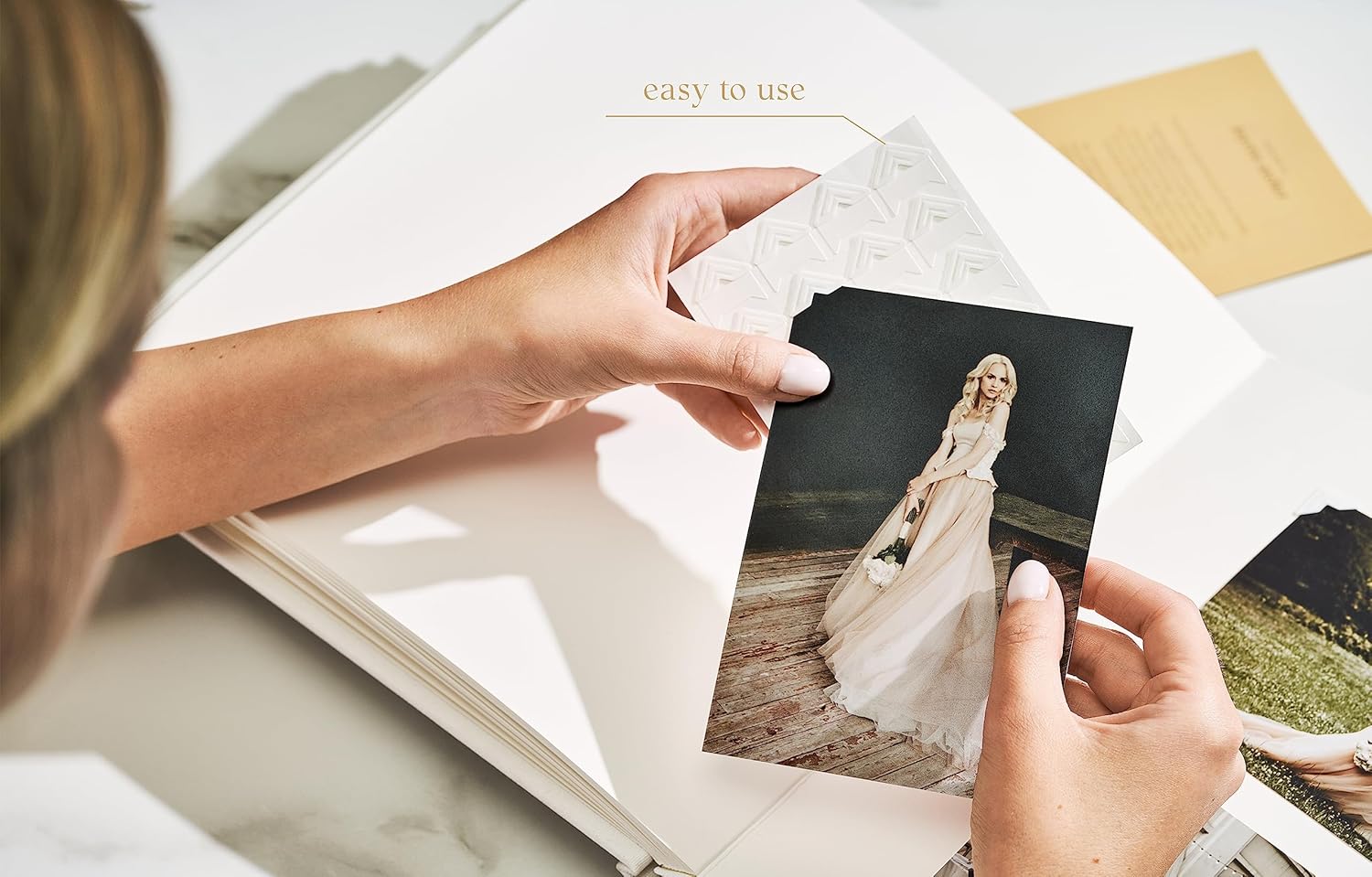 Álbum de recortes prémium para fotos de familiares, amigos, graduación, baby shower y boda, 100 páginas para varios tamaños, 4 x 6, 5 x 7, 6 x 8, 8
