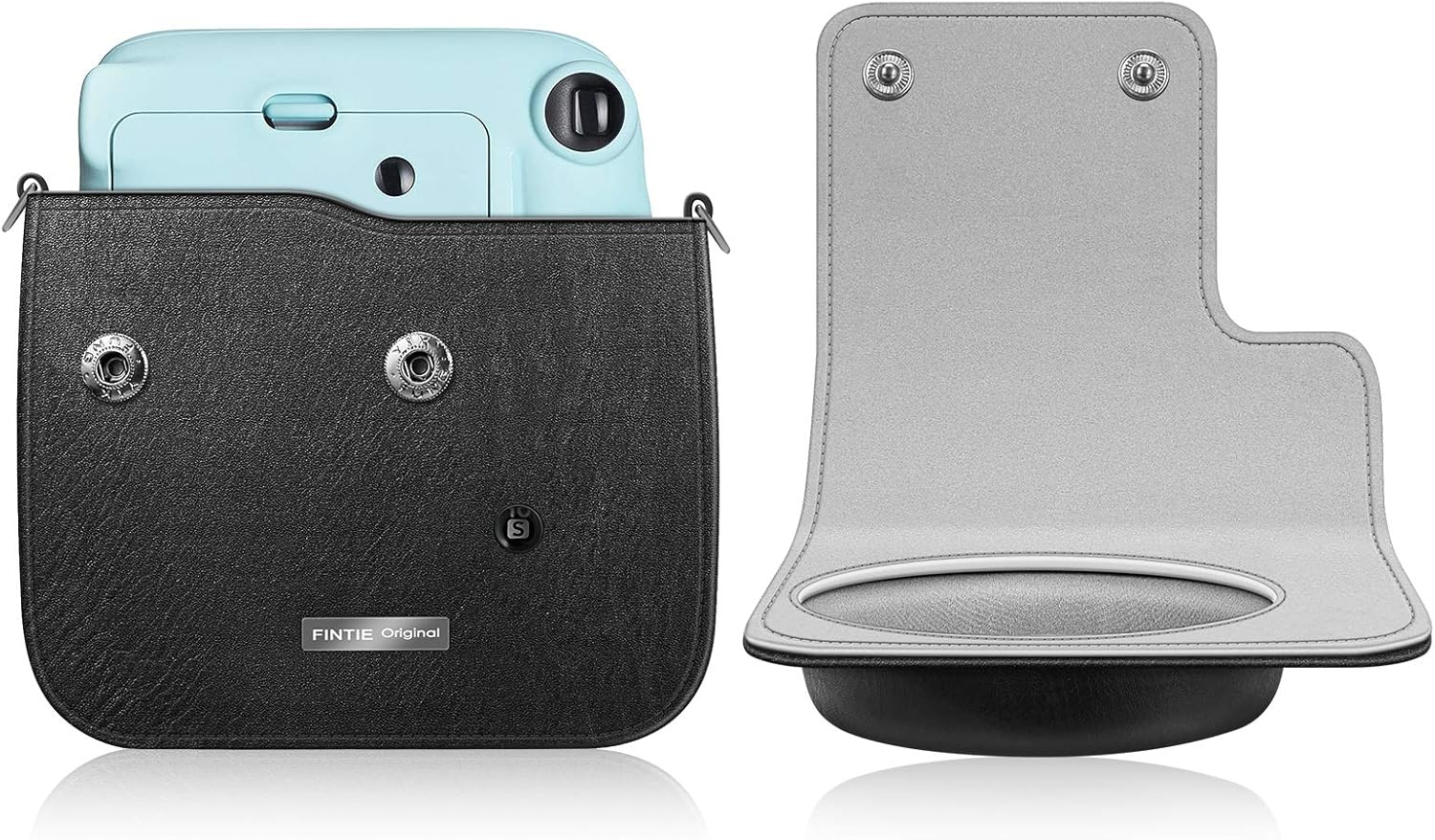 Fintie Protective Case for Fujifilm Instax Mini 11 Instant Camera – Premium Vegan Leather Bag Cover with Removable Adjustable Strap