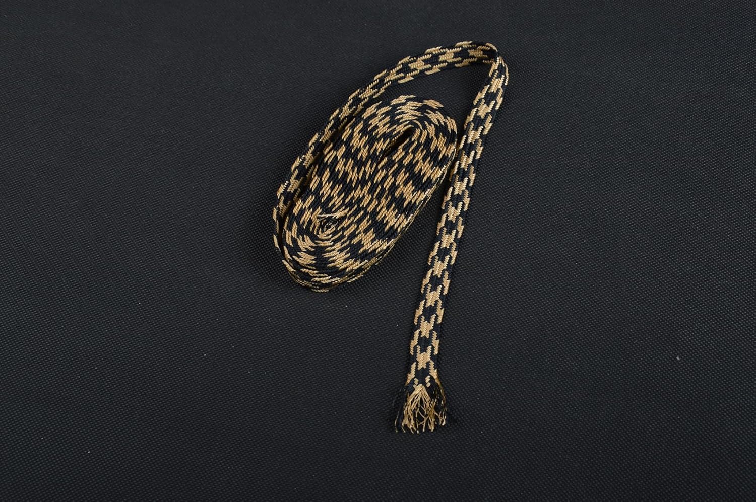 Cordón de envoltura de cuero sintético Ito Tsukamaki Sageo para espadas samuráis japonesas