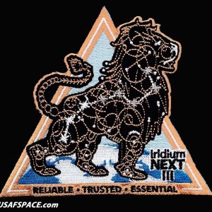 Auténtico Iridium Next Launch-3 Spacex Falcon 9 USAF Vafb – Parche satélite de 4.5″ Auténtico Iridium Next Launch-3 Spacex Falcon 9 USAF Vafb – Parche satélite de 4.5″