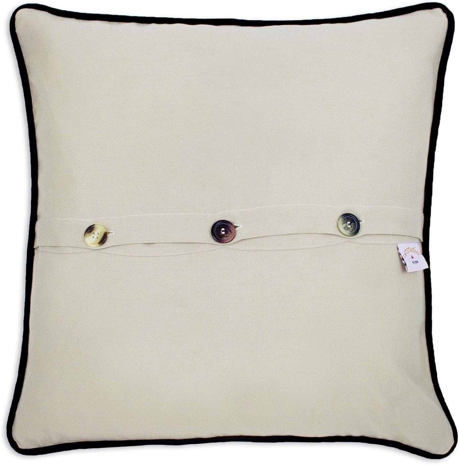 Catstudio Almohada decorativa bordada de Texas
