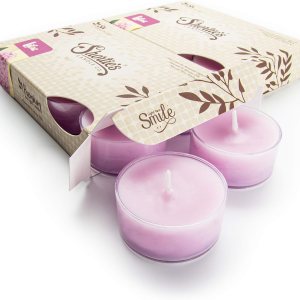 Pure Lilac – Paquete múltiple de velas de té de alta calidad, altamente perfumadas con aceites esenciales y naturales, 12 velas de té moradas, Pure Lilac – Paquete múltiple de velas de té de alta calidad, altamente perfumadas con aceites esenciales y naturales, 12 velas de té moradas,