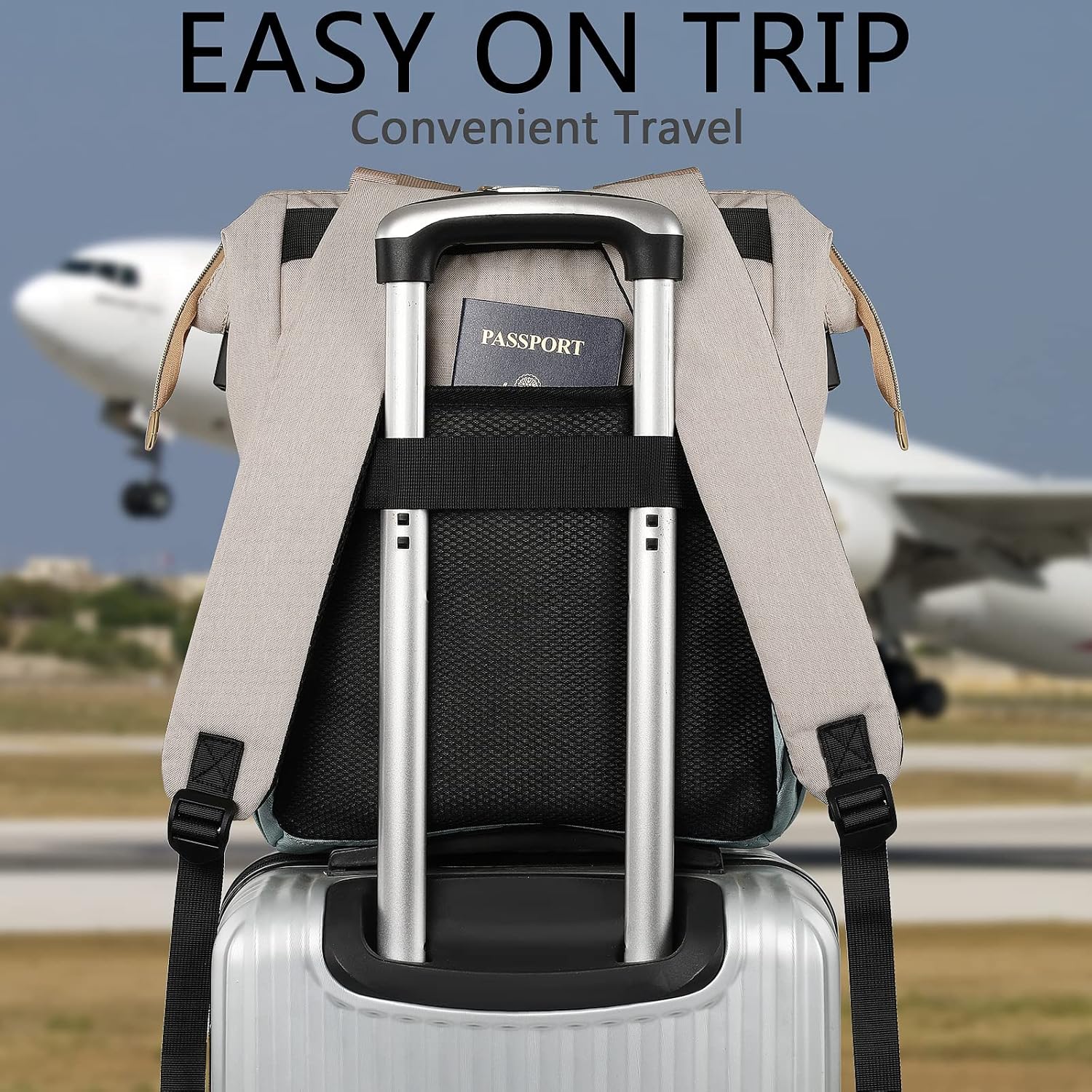 Mochila para laptop para mujer, doctor profesor, universidad, escuela, estudiante, trabajo, bolsa de hombro, mochila aprobada por aerolíneas de