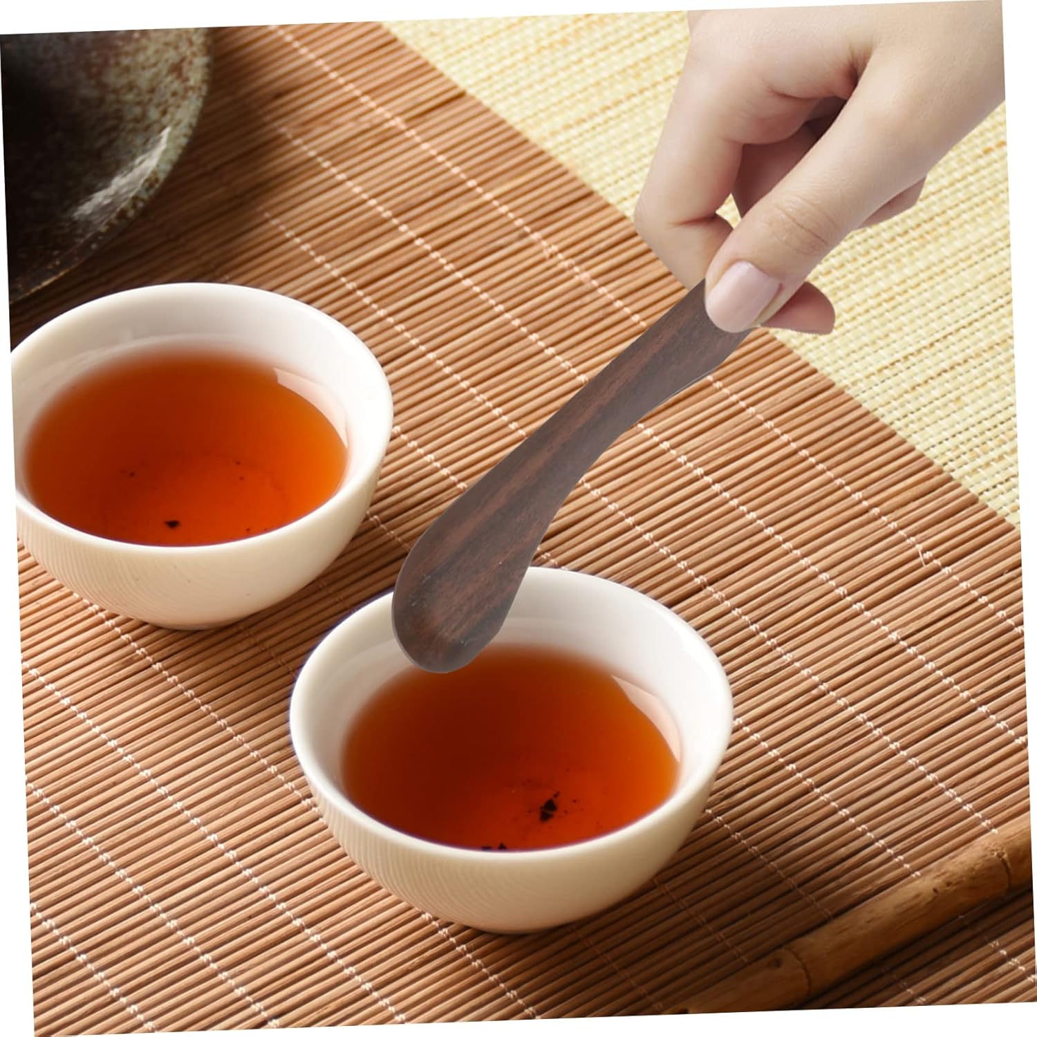 Pinzas para tazas de té chinas, pinzas de madera para alimentos, mini clips de cocina, pinzas de cocina reutilizables, pinzas para utensilios de