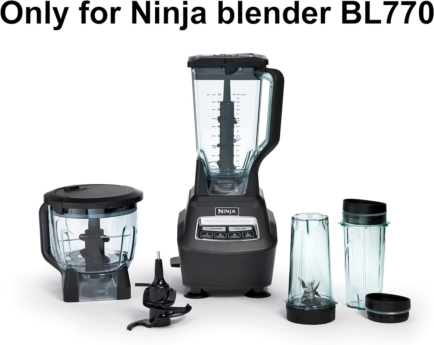 Piezas de repuesto Enbizio Ninja BL770 (jarra de 72 onzas, modelo nuevo)