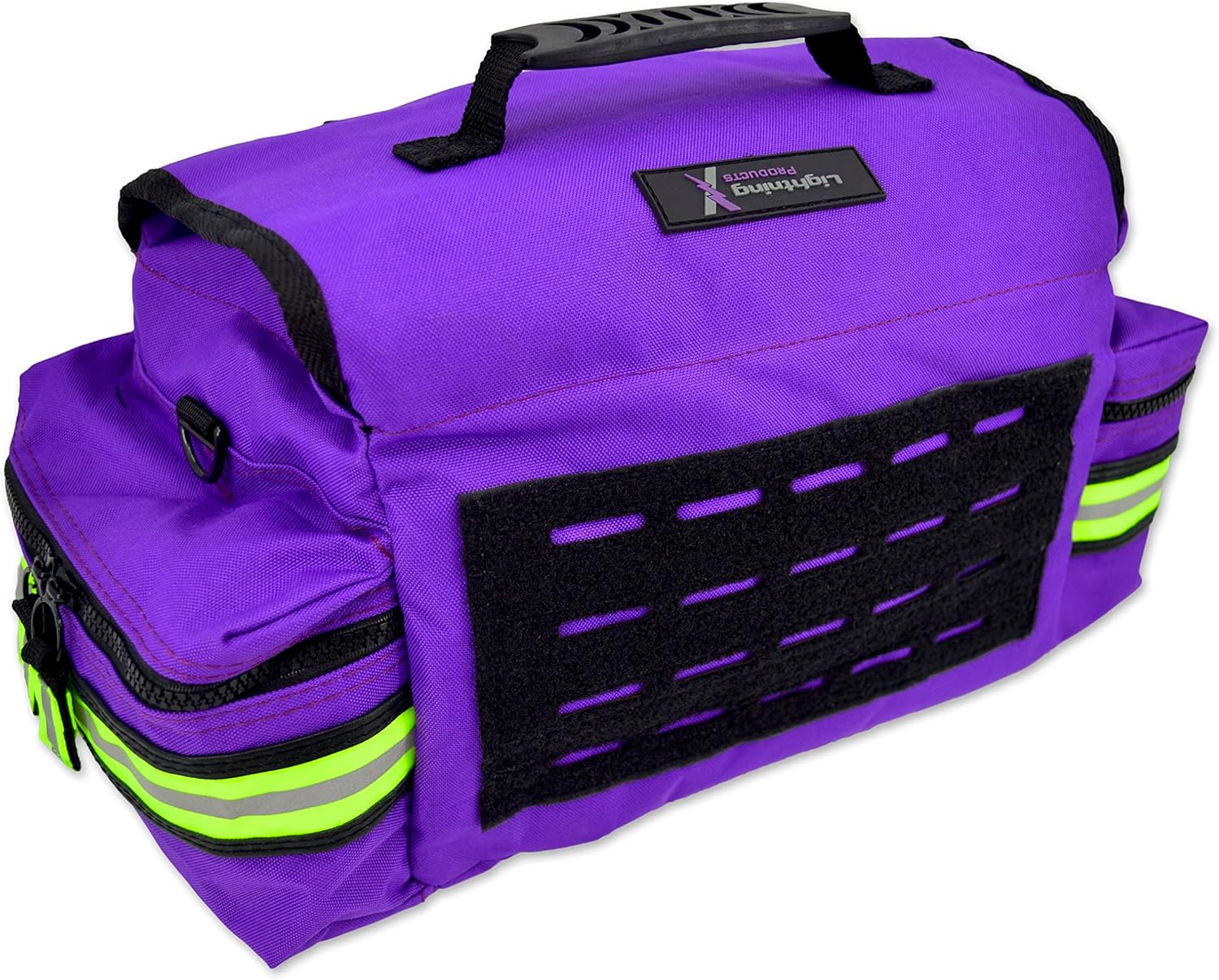 Pequeño botiquín Lightning X de primeros auxilios EMS EMT, para traumatismos, Púrpura