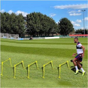 YXXSDP Fitness Group – Juego de entrenamiento de velocidad y agilidad, paquete de 5 obstáculos ligeros para entrenamiento de obstáculos, equipo YXXSDP Fitness Group – Juego de entrenamiento de velocidad y agilidad, paquete de 5 obstáculos ligeros para entrenamiento de obstáculos, equipo