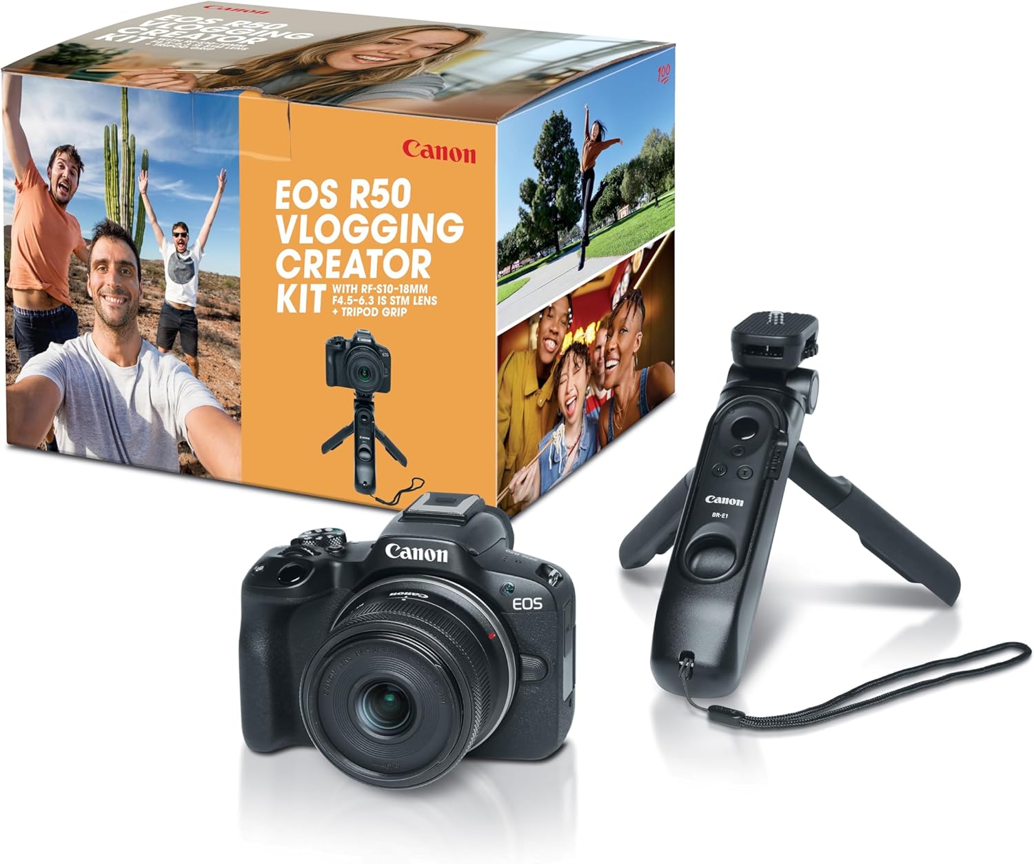 EOS R50 RF-S10-0.709 in F4.5-6.3 es STM Video Creator Kit