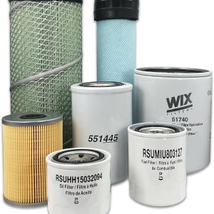 HERO Kit de filtro de mantenimiento para John Deere 4066R Filtros de tractor utilitarios compatibles con OEM RE68048 RE68049 M806419 MIU802421 HERO Kit de filtro de mantenimiento para John Deere 4066R Filtros de tractor utilitarios compatibles con OEM RE68048 RE68049 M806419 MIU802421