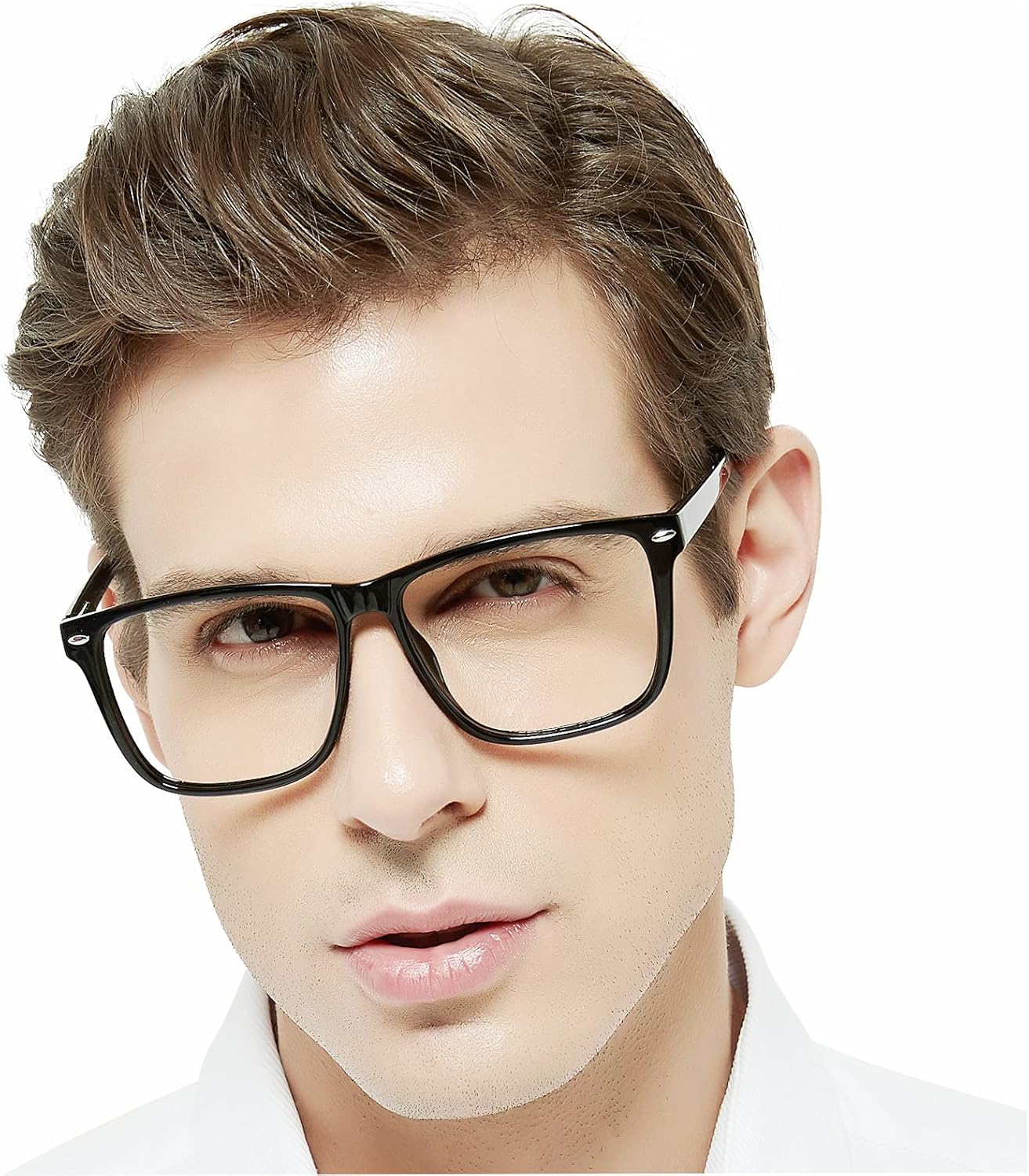 MARE AZZURO Gafas de lectura de gran tamaño para hombres de moda grandes lectores cuadrados 1.0 1.25 1.5 1.75 2.0 2.25 2.5 2.75 3.0 3.5 4.0 5.0 6.0