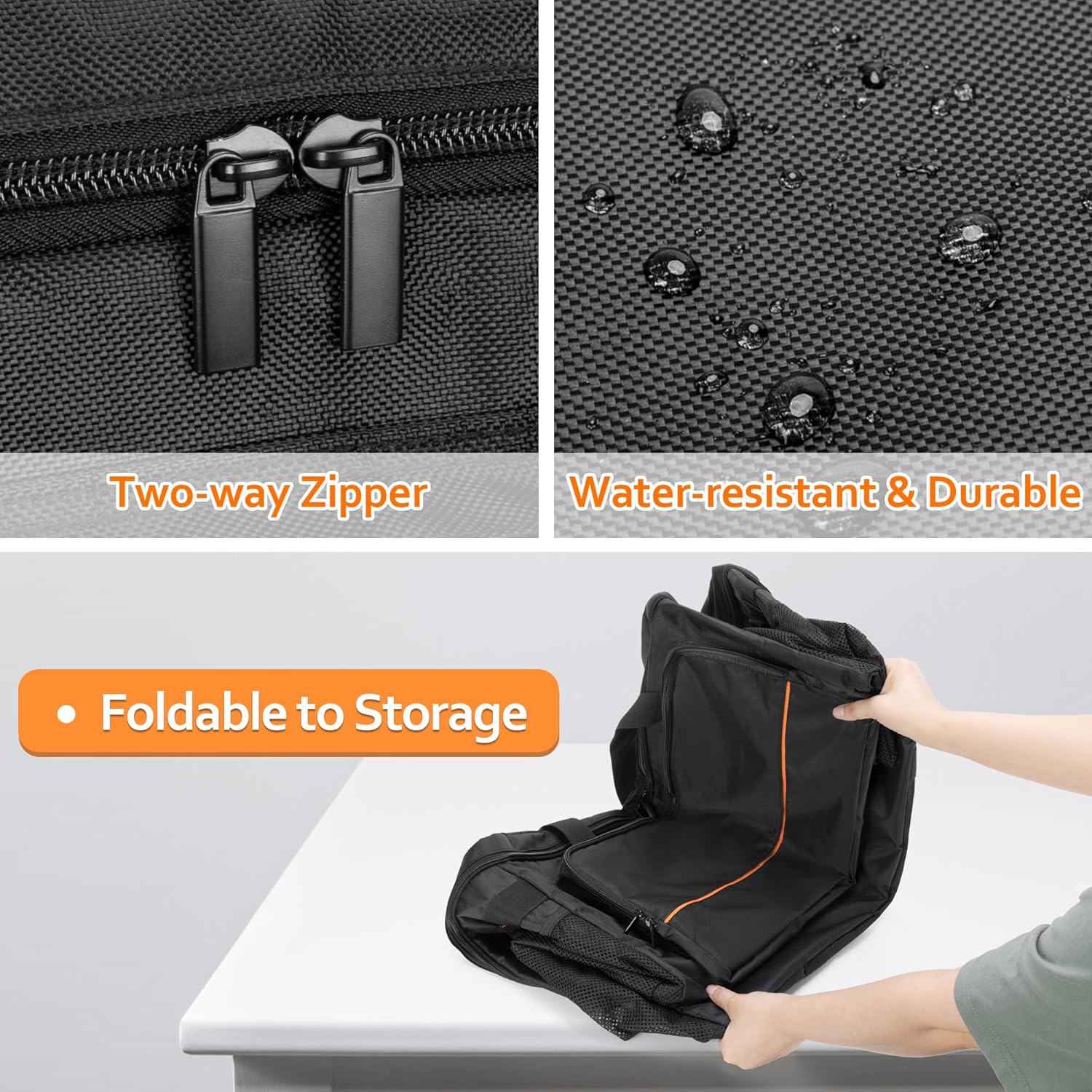 HODRANT Bolsa de transporte para parrilla compatible con parrilla Ninja Woodfire OG701 OG751, cubierta de parrilla al aire libre para parrilla