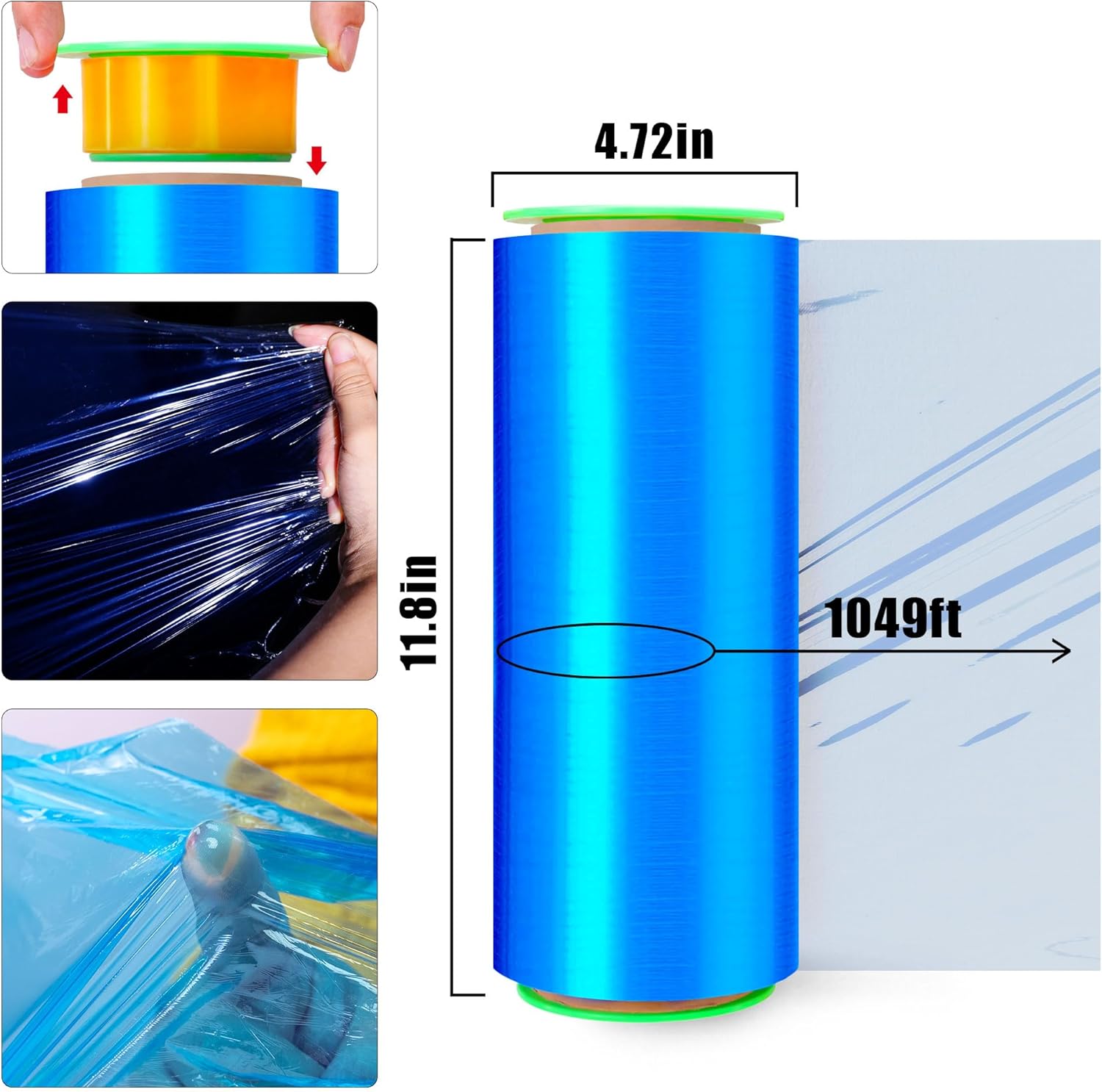 Cubierta de invierno de 1050 pies para piscinas sobre el suelo, cubierta de sello para piscinas sobre el suelo, cubierta transparente para una