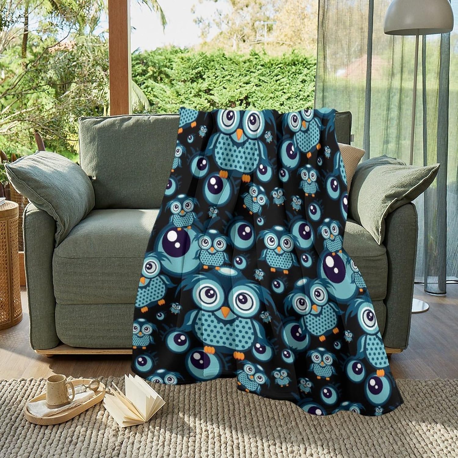 Manta decorativa de fiesta cálida y ligera para sofá, hogar, cama, sofá o dormitorio, divertida y acogedora manta de forro polar para hombres y