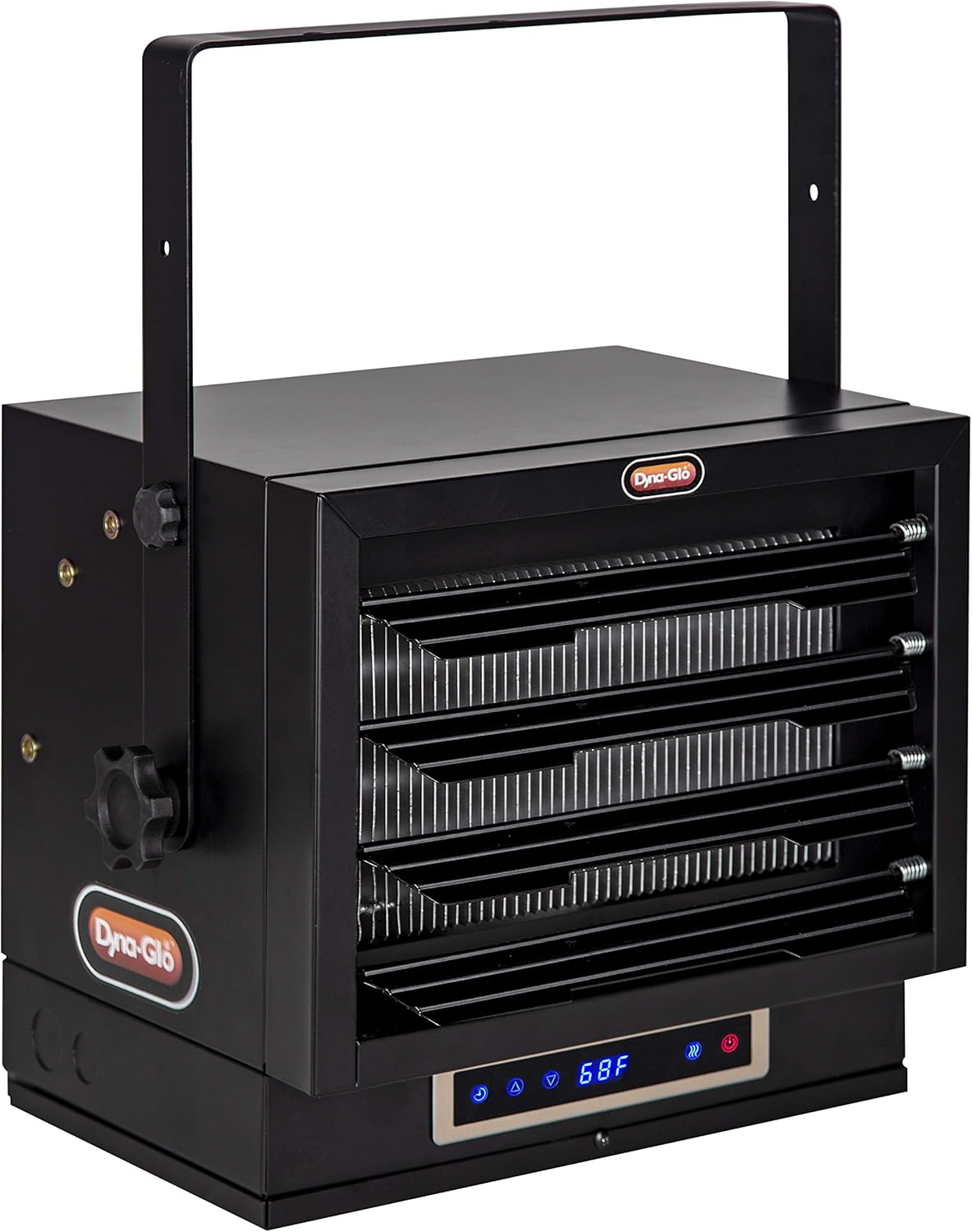 Dyna-Glo EG7500DH – Calentador eléctrico de garaje de doble calor, 7500 W, color negro