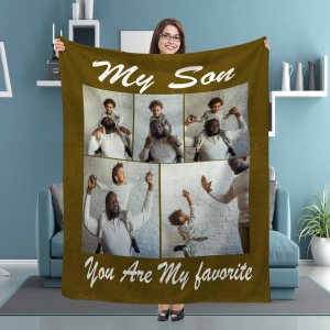 Mantas personalizadas para adultos, manta de franela personalizada con fotos y texto, manta personalizable como regalo para mamá, padre, nueva mamá, Mantas personalizadas para adultos, manta de franela personalizada con fotos y texto, manta personalizable como regalo para mamá, padre, nueva mamá,