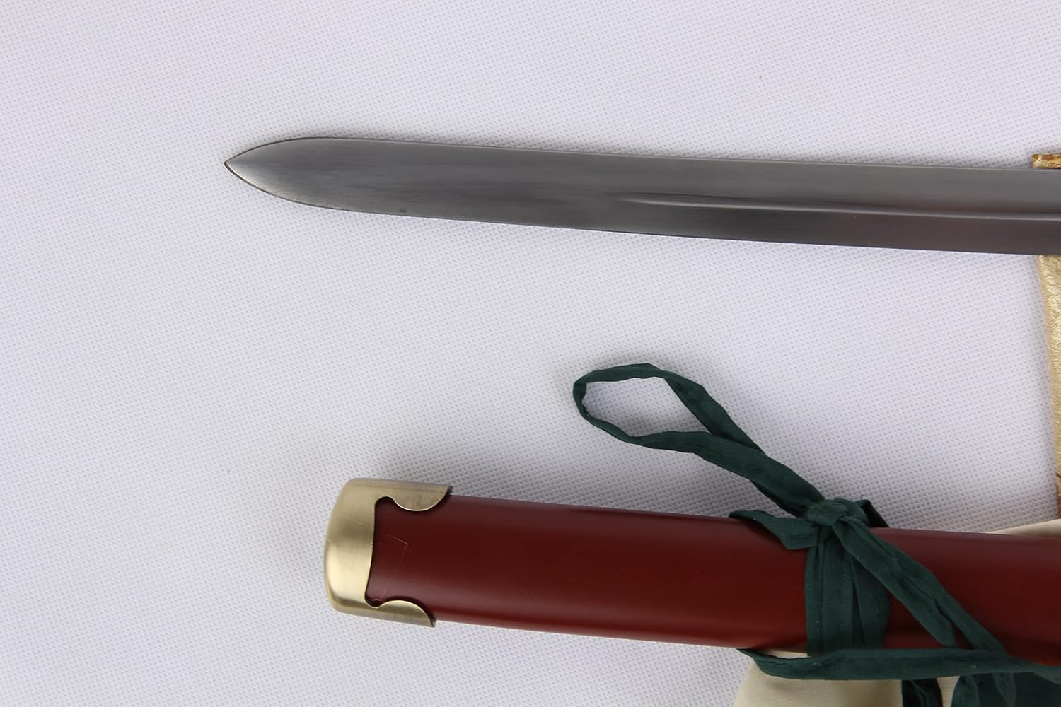 Yongli Sword Samurai Champloo Mugen’s Typhoon Swell Sword GEN Anime japonés Cosplay Réplica Props Acero al carbono Madera Saya con bolsa de correa
