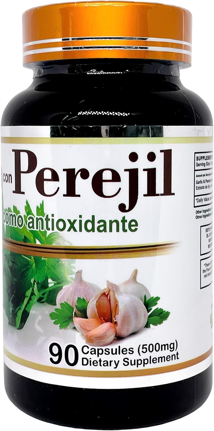 AJO con Perejil (extracto de ajo y perejil) 500mg 45 porciones
