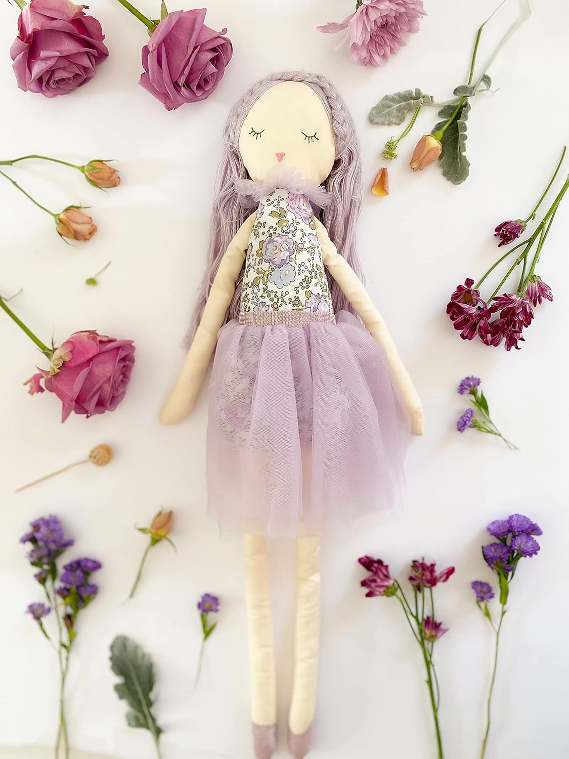 Mon Ami Muñeca de peluche de diseñador perfumada de lavanda, 20 pulgadas, divertido y adorable juguete de peluche para niños de todas las edades,