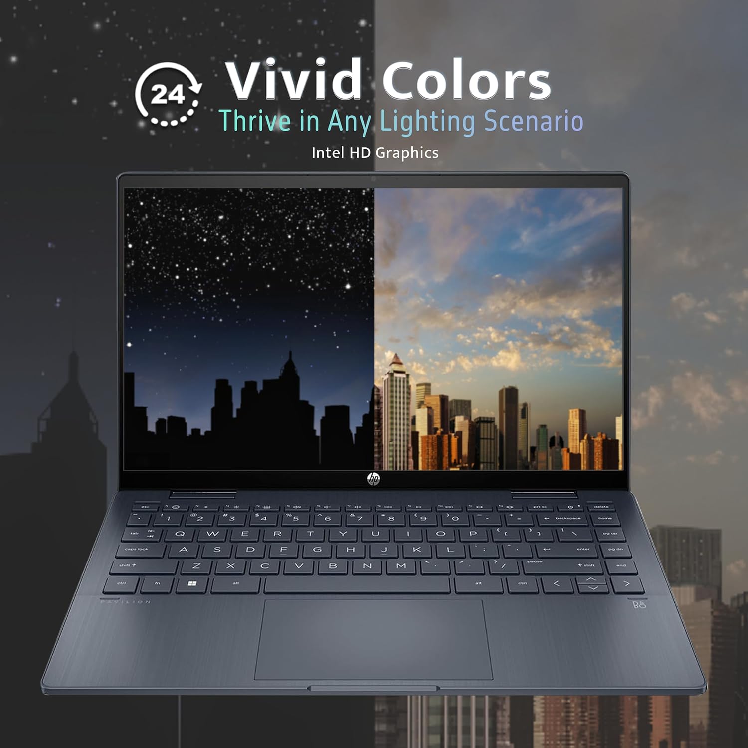 HP Pavilion x360 – Laptop 2 en 1, pantalla táctil FHD de 14 pulgadas, Intel Core i3-1215U, RAM DDR4 de 8 GB, SSD PCIe de 512 GB, gráficos Intel Iris