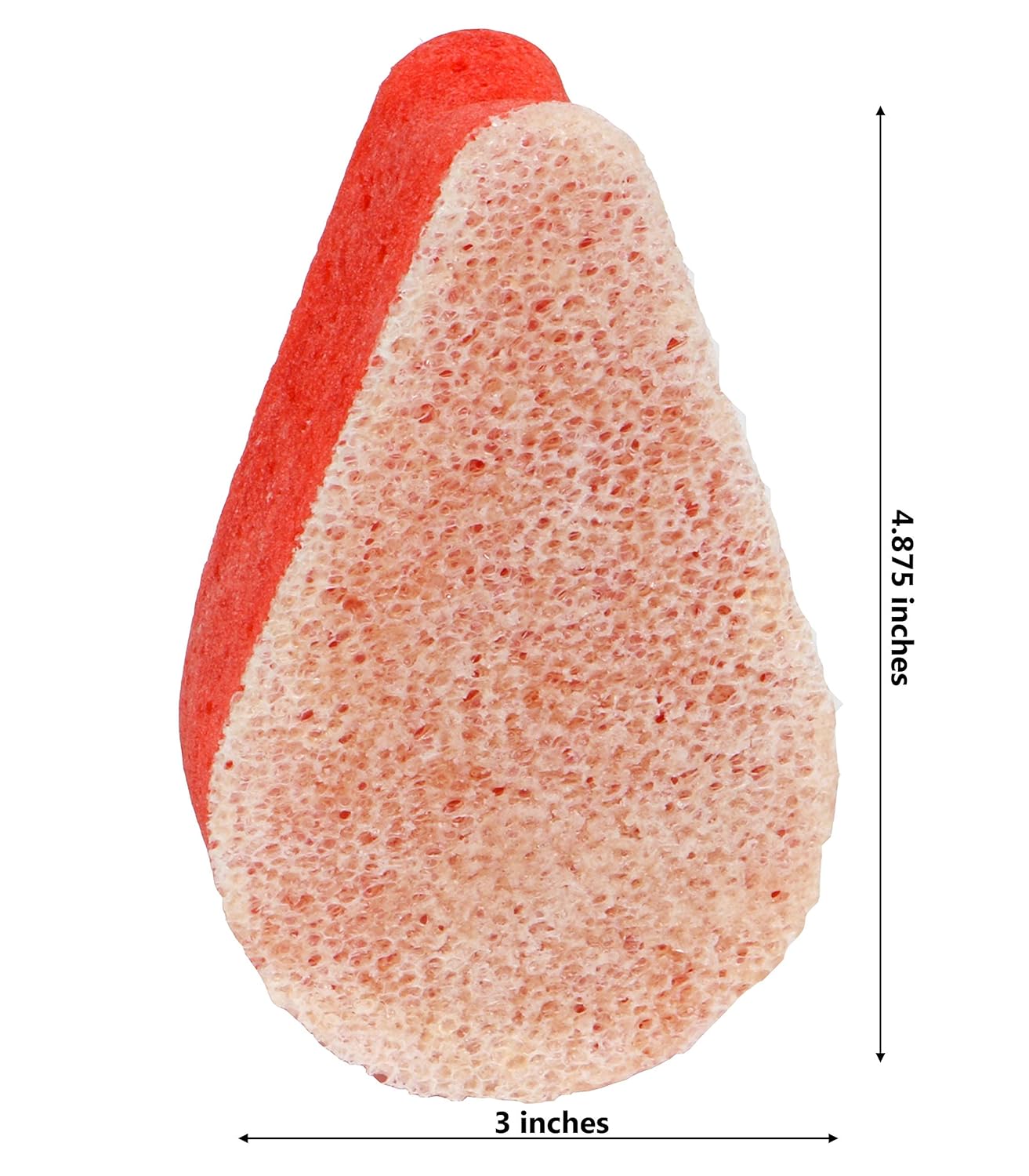 Spongeables Gel de baño anticelulítico en una esponja de lavado de más de 20, rosa inglesa, 3 unidades