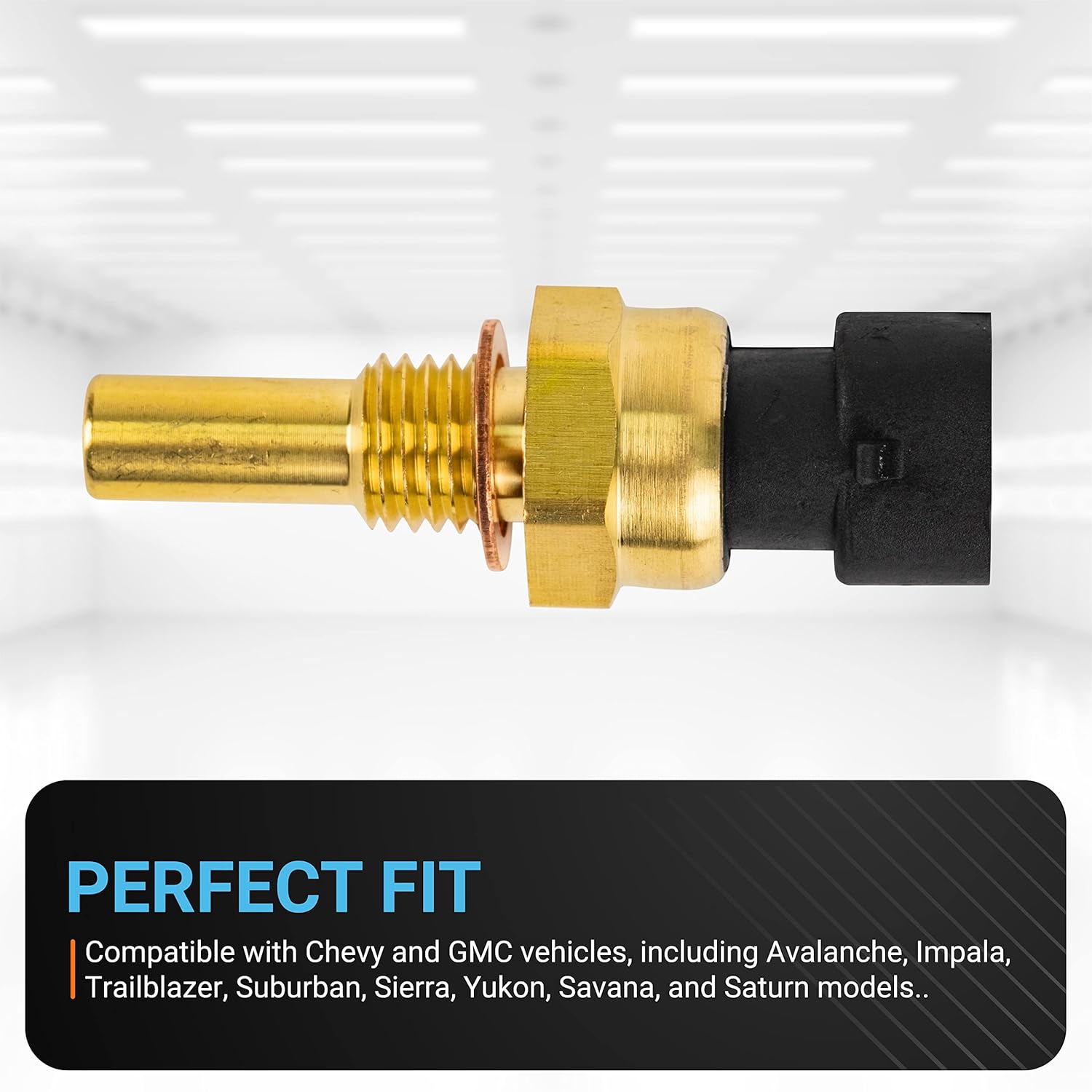BlueStars Sensor de temperatura del refrigerante del motor 213-4514 213-4333 – para Chevy Avalanche, Impala, Trailblazer, Suburban 15002500 HD,