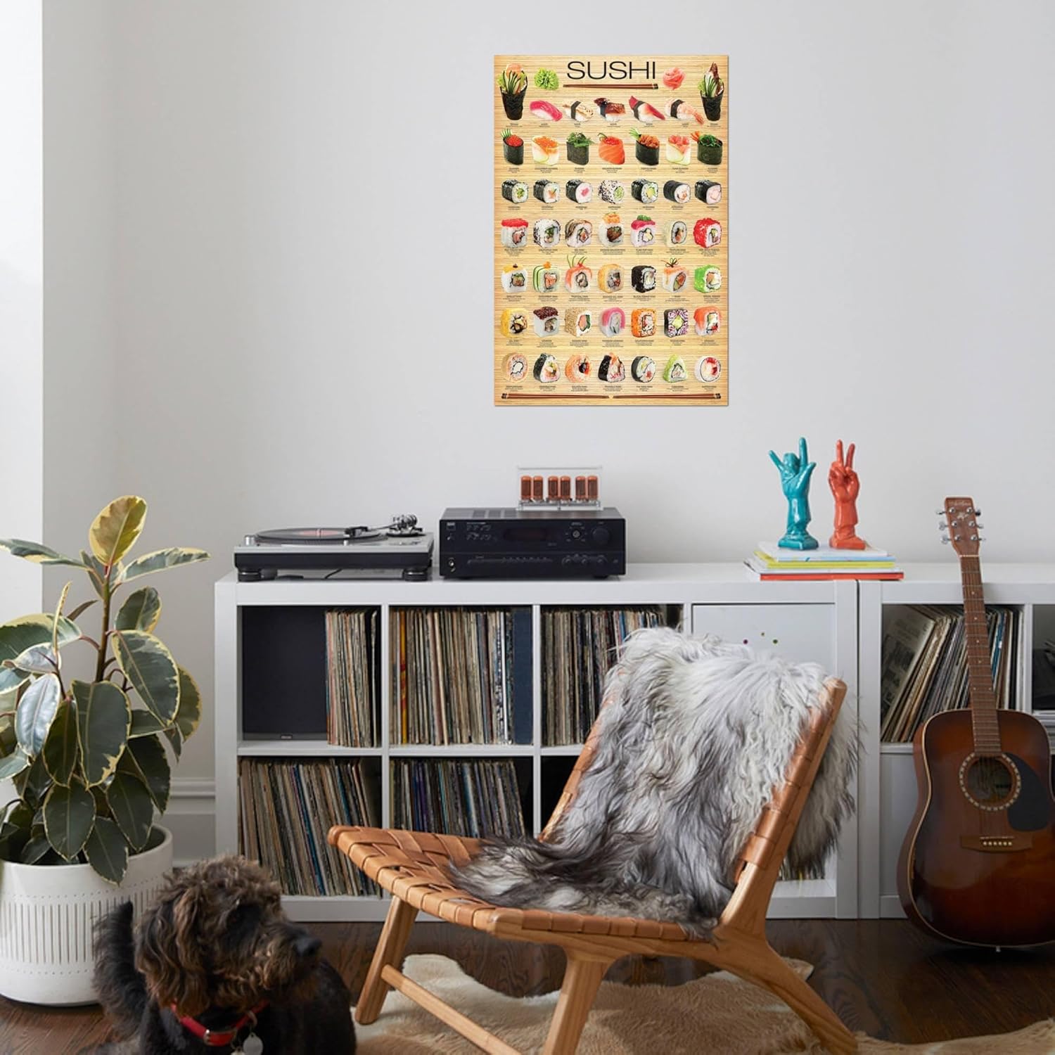 AllPosters Póster de pared Collage de sushi, 24×36