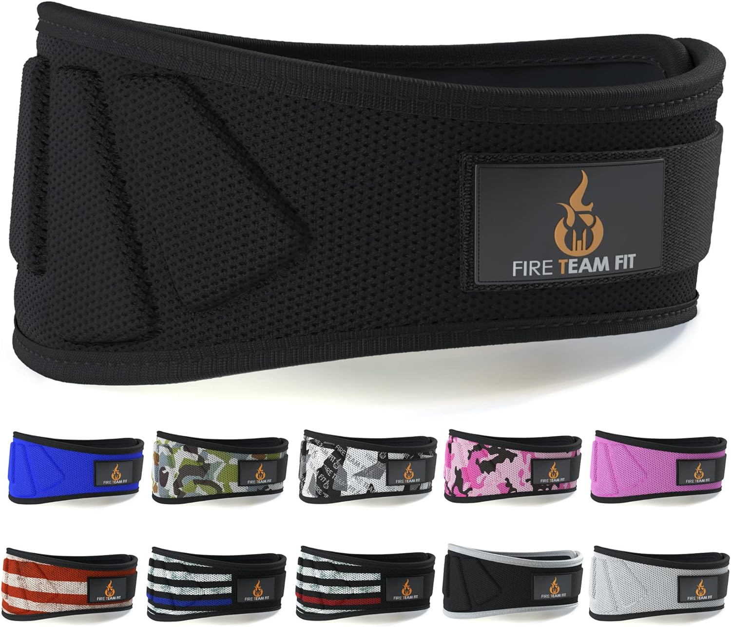 Cinturón de levantamiento de pesas para hombres y mujeres, 6 pulgadas, culturismo y fitness, soporte de espalda para entrenamiento cruzado,